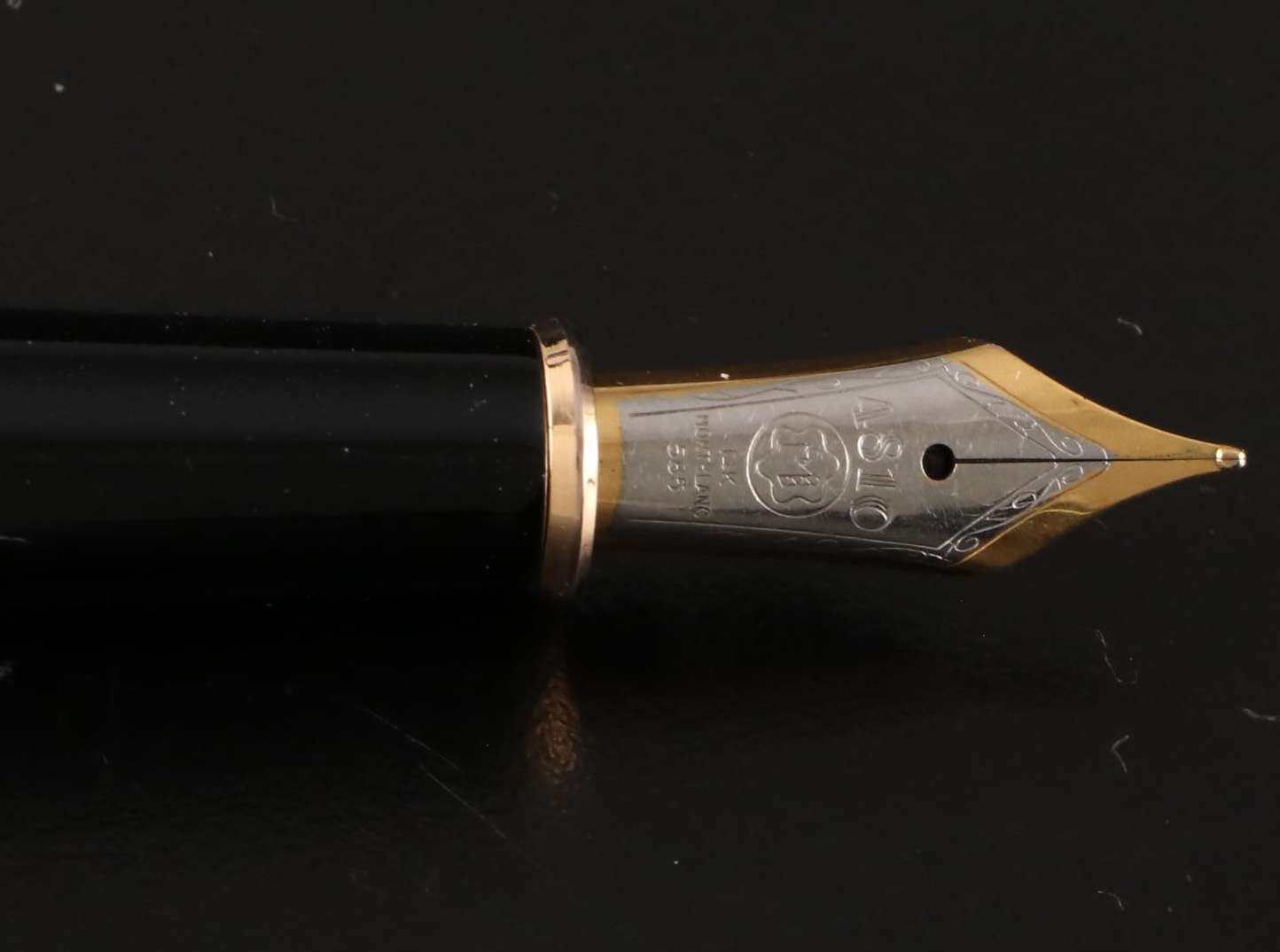 Montblanc Meisterstück PIX Gold Vermeil Fountain Pen and Ballpoint Pen