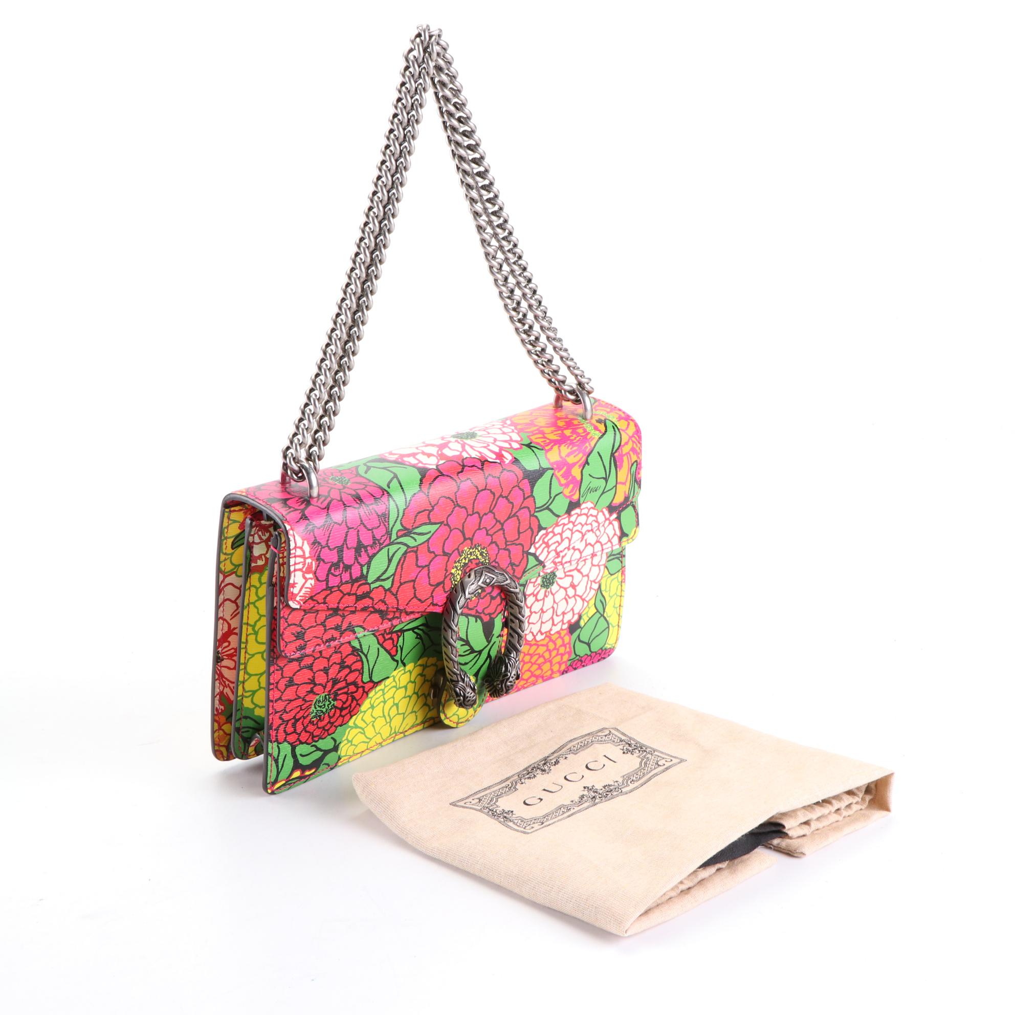 Gucci x Ken Scott Limited Edition Dionysus Bag in Printed Leather