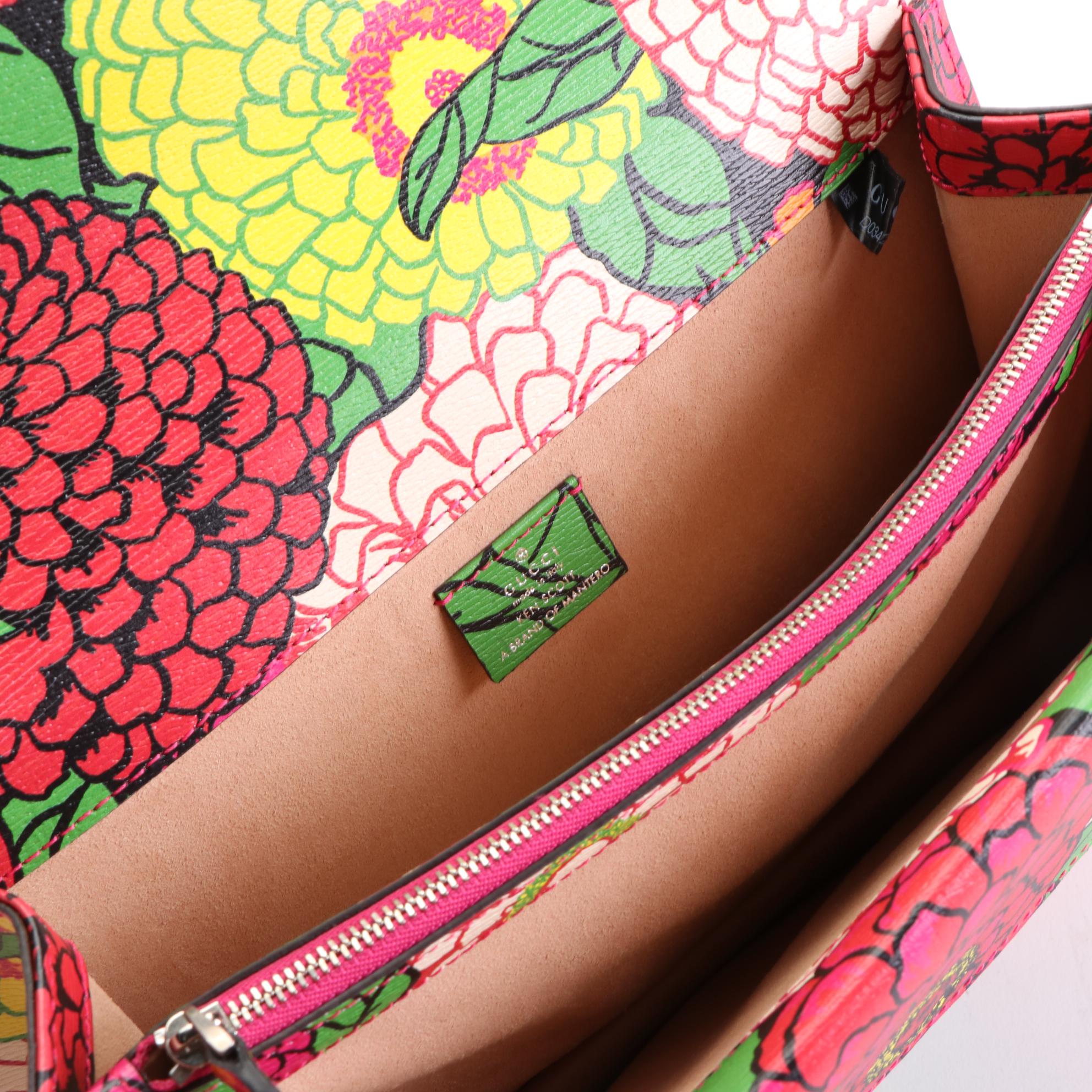 Gucci x Ken Scott Limited Edition Dionysus Bag in Printed Leather