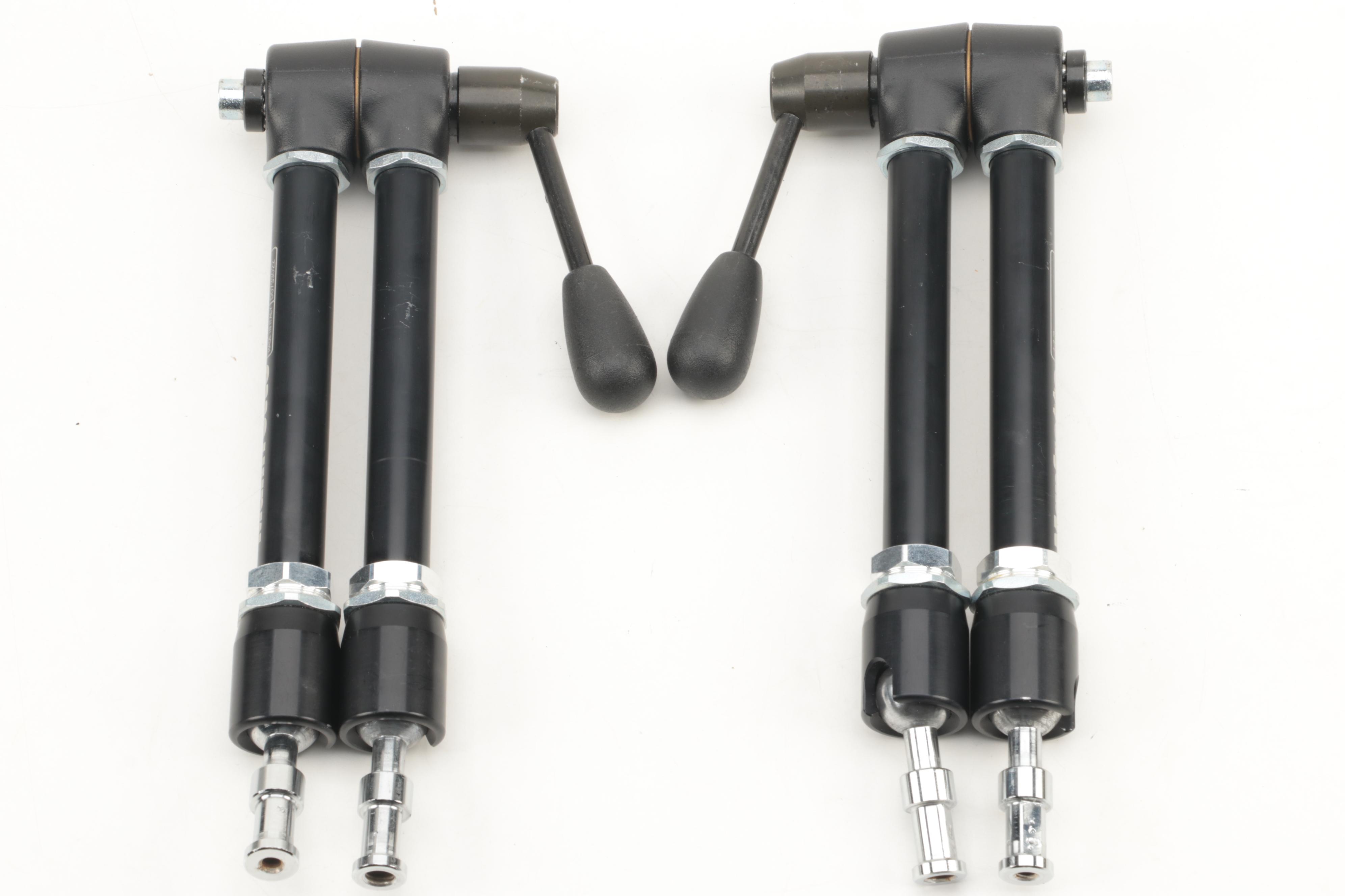 Manfrotto 143 and 244 Magic Arms with 410 Junior Geared Head