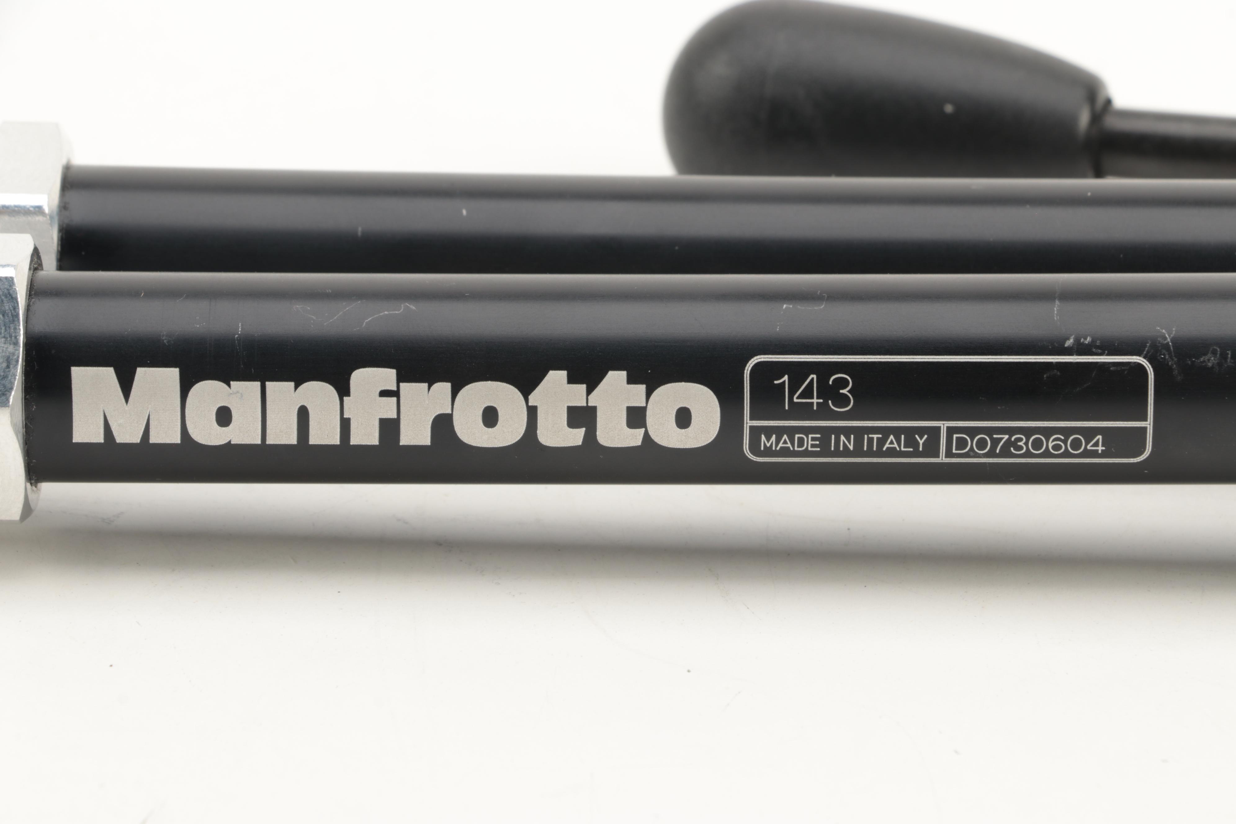 Manfrotto 143 and 244 Magic Arms with 410 Junior Geared Head