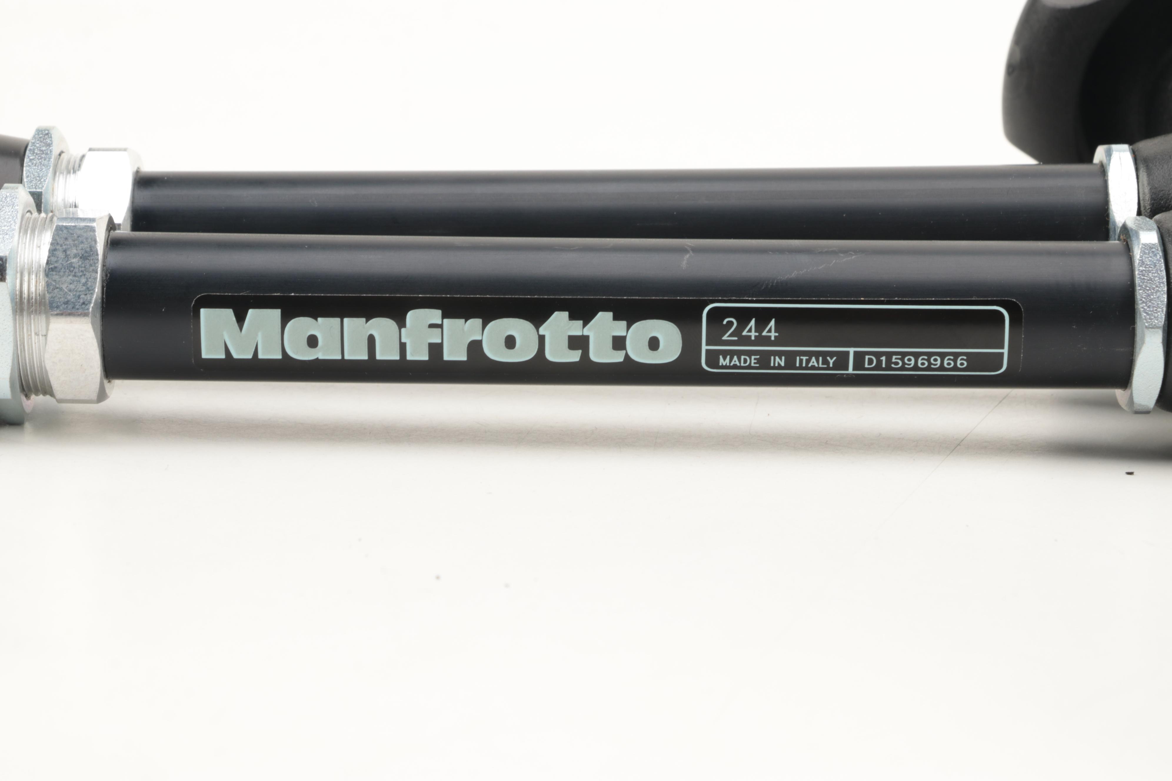 Manfrotto 143 and 244 Magic Arms with 410 Junior Geared Head