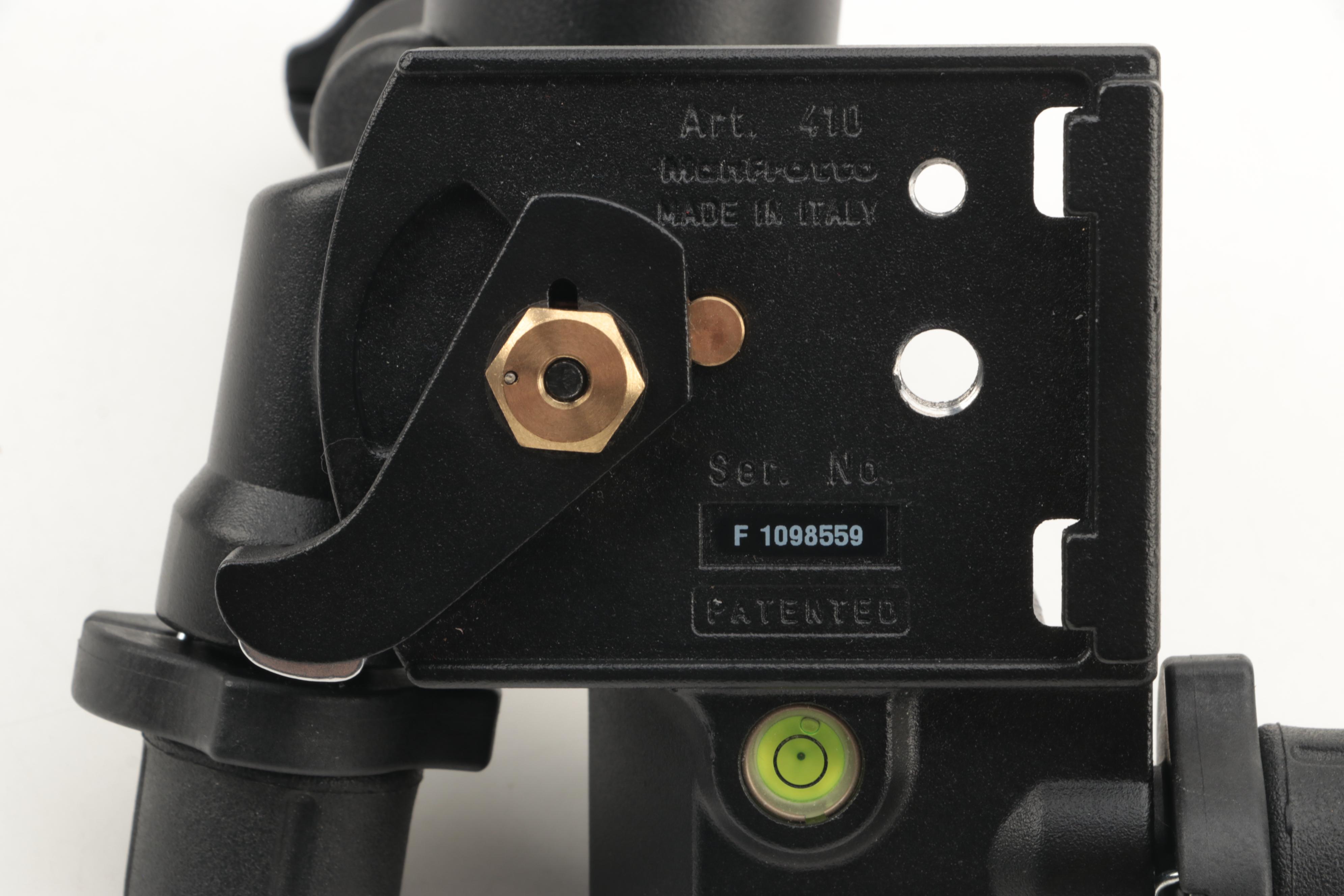 Manfrotto 143 and 244 Magic Arms with 410 Junior Geared Head