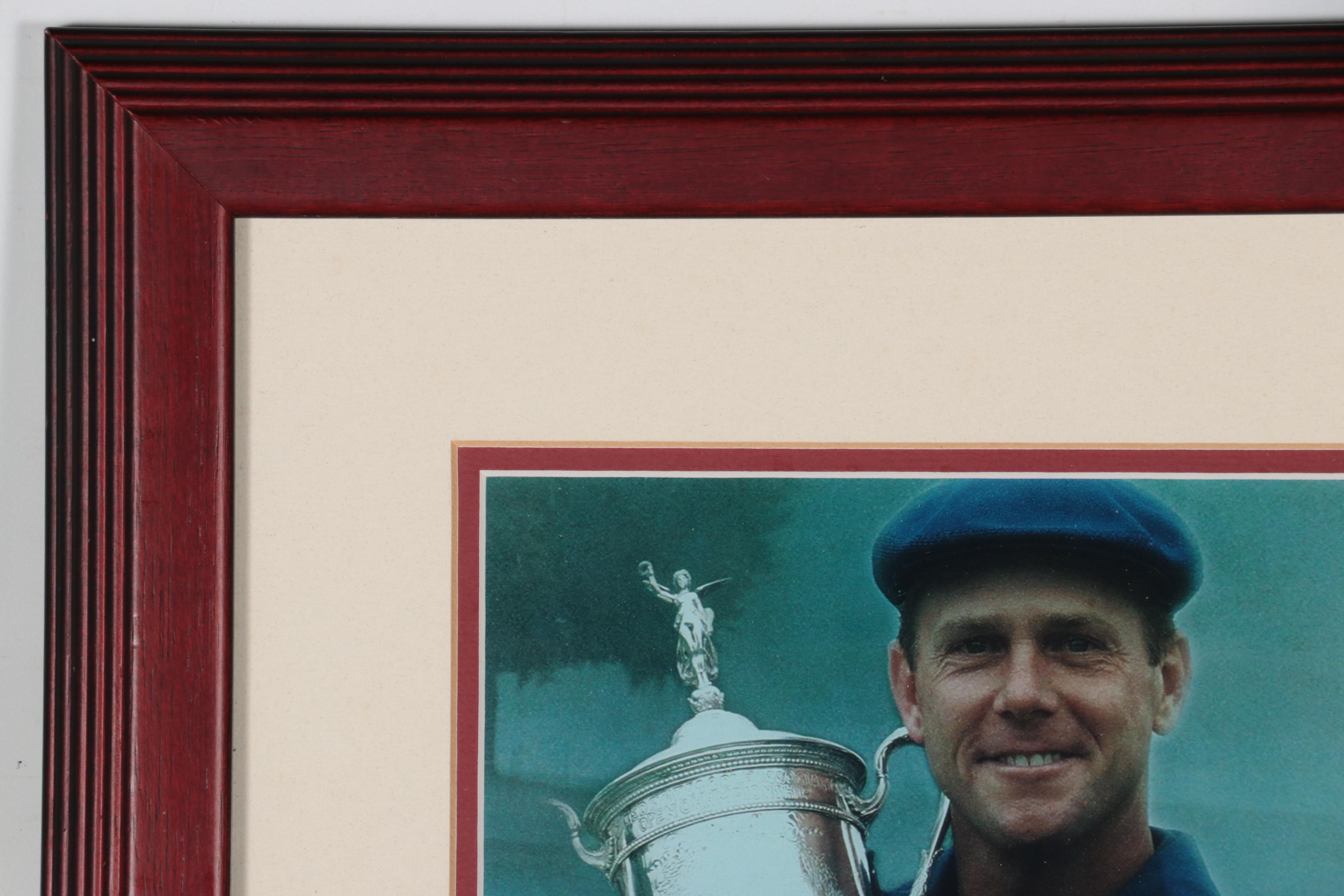 Payne Stewart Signed "Golf Illustrated" Magazine in Matted Display