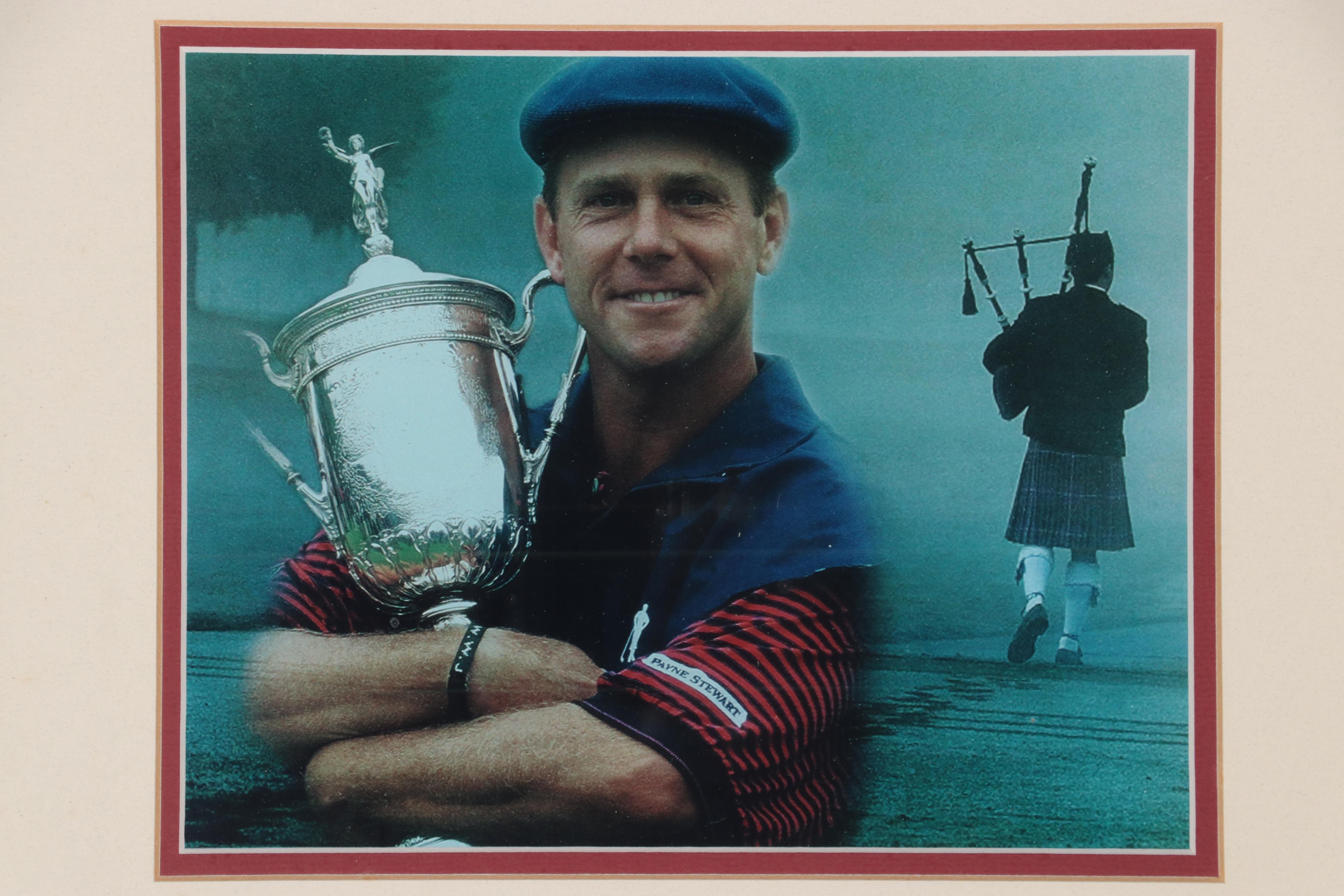 Payne Stewart Signed "Golf Illustrated" Magazine in Matted Display