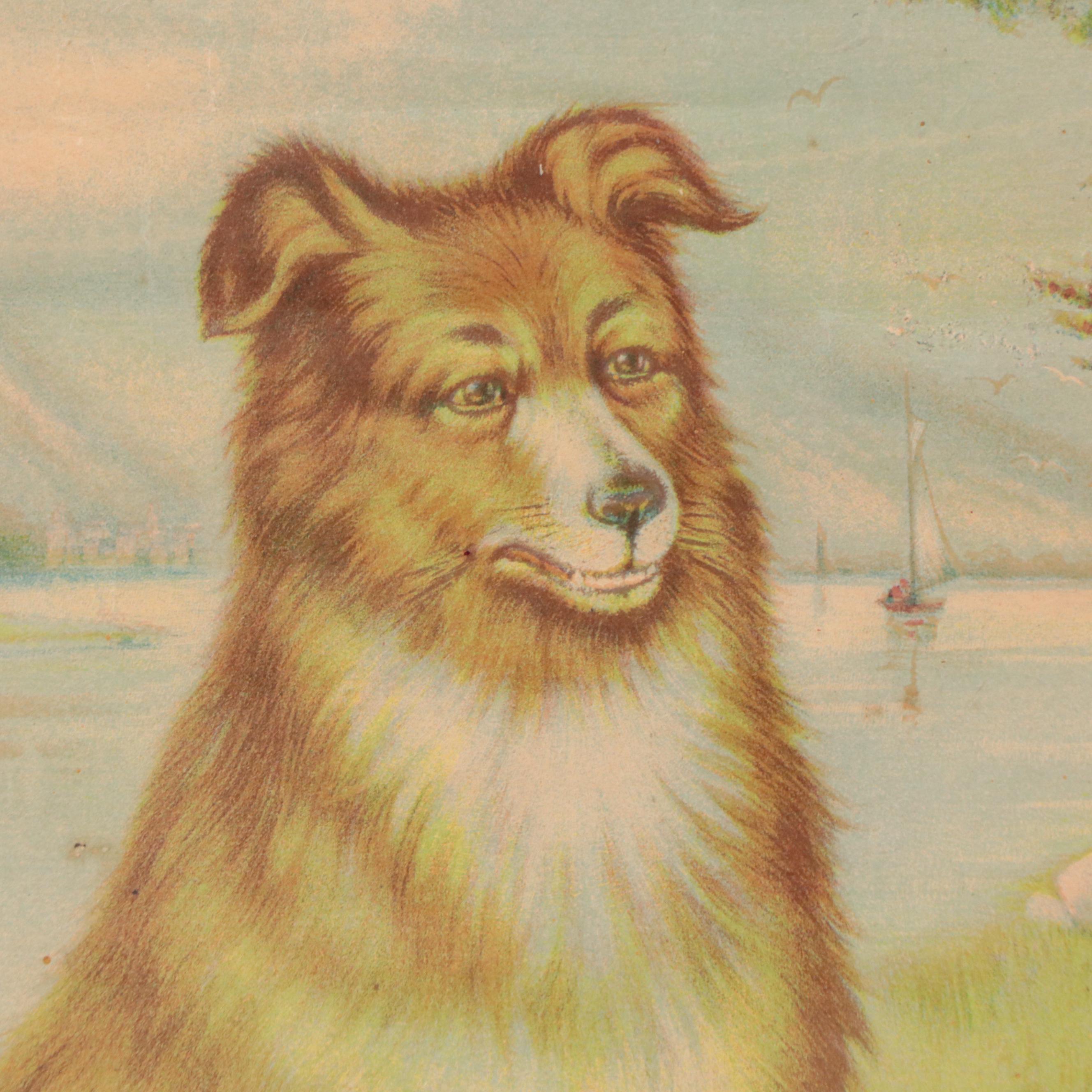 James Lee Co. Chromolithograph "Touch Her if You Dare," Circa 1911 and More