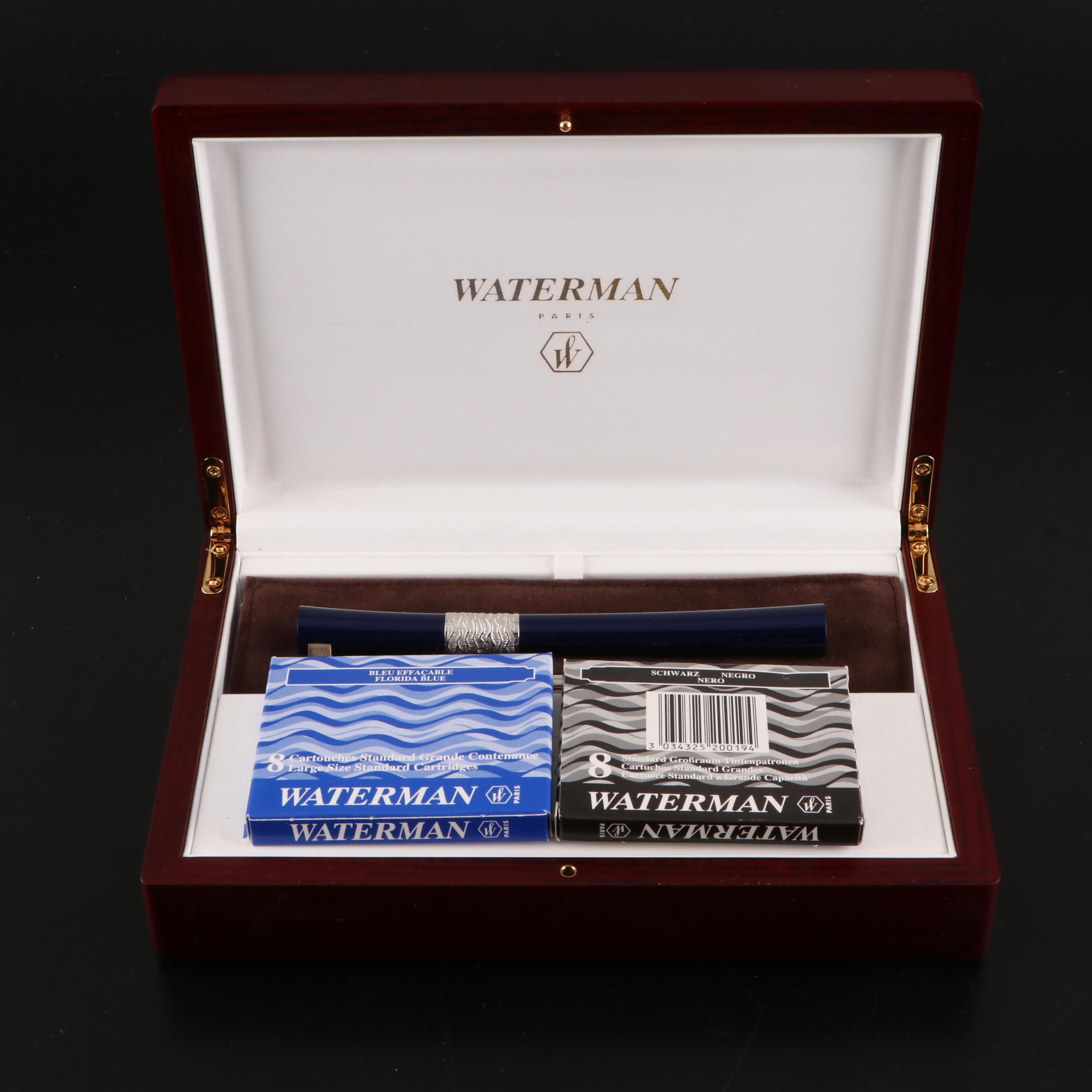 Waterman Sérénité Blue Olympics Fountain Pen