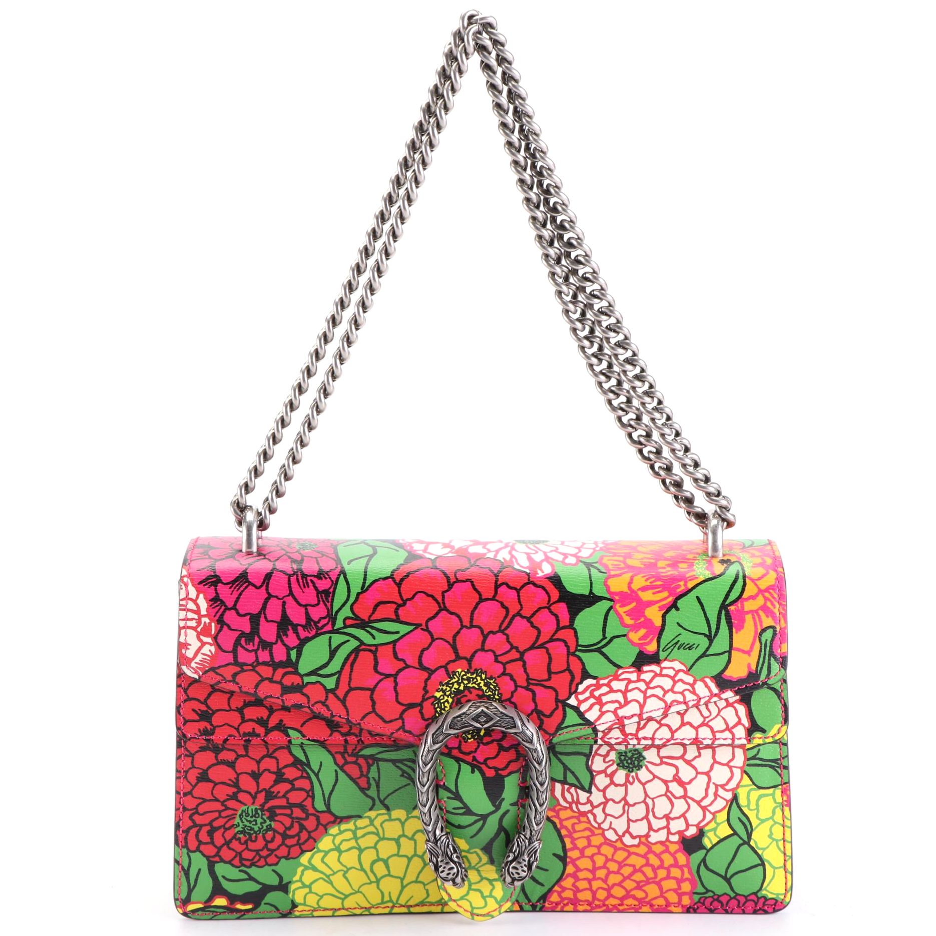 Gucci x Ken Scott Limited Edition Dionysus Bag in Printed Leather