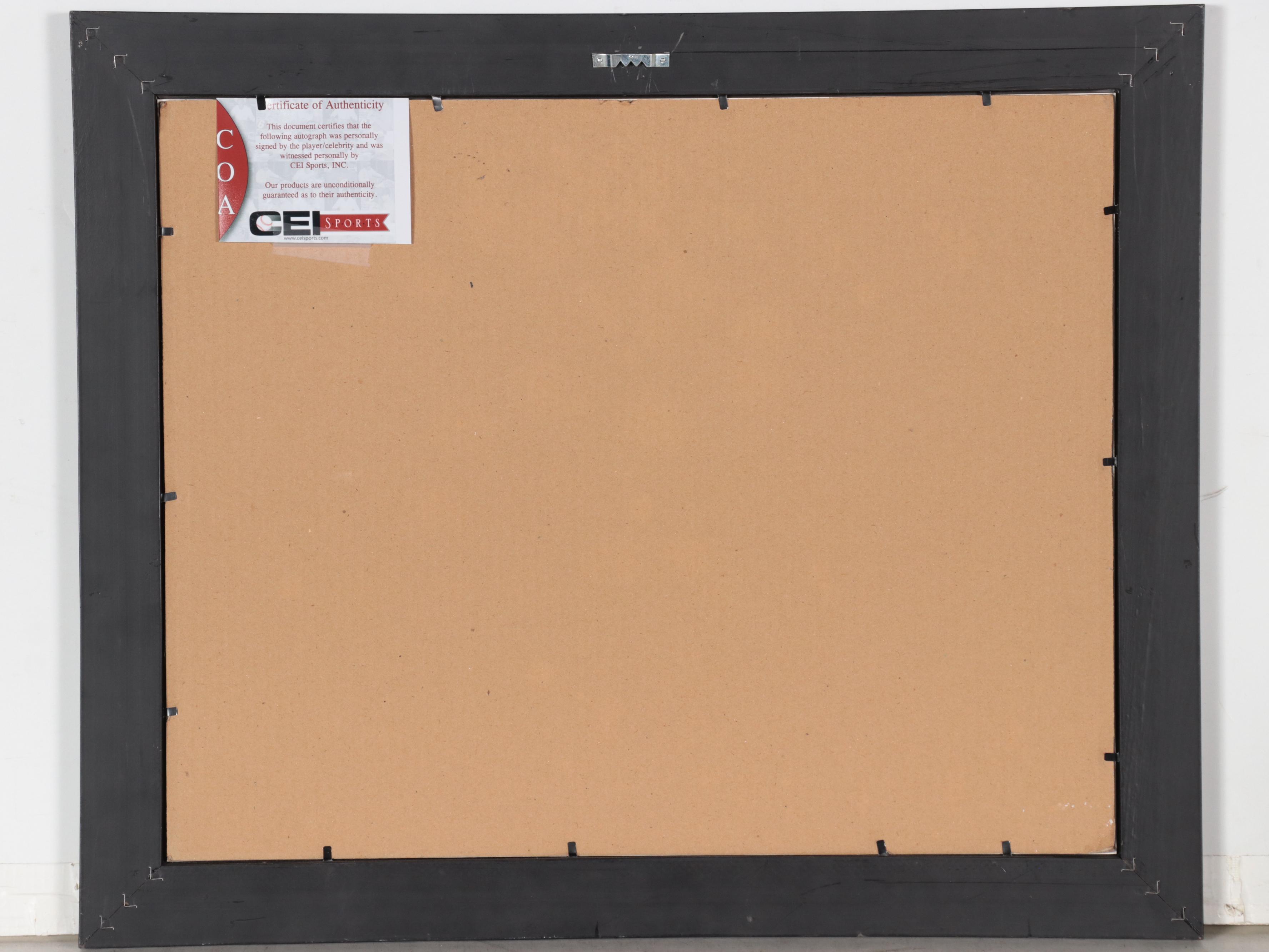 Cincinnati Reds "The Great 8" Signed Giclée, Pete Rose, Johnny Bench, Joe Morgan