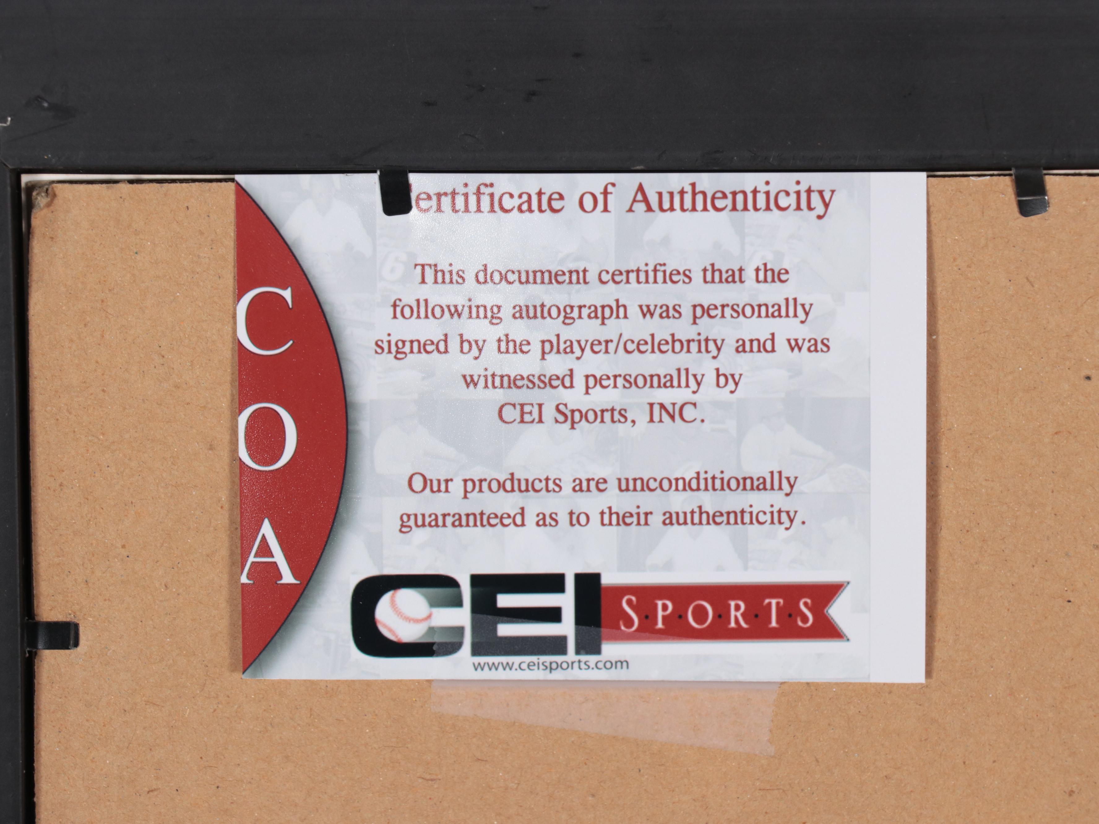 Cincinnati Reds "The Great 8" Signed Giclée, Pete Rose, Johnny Bench, Joe Morgan