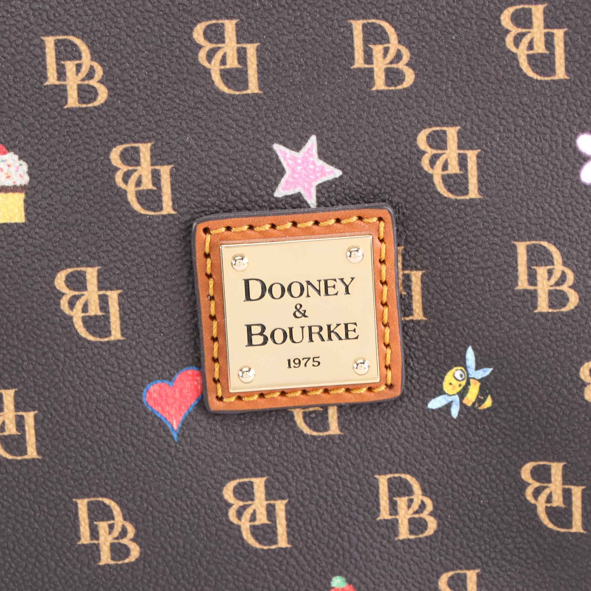 Dooney & Bourke Bumble Bee Motif Coated Canvas and Leather Bags