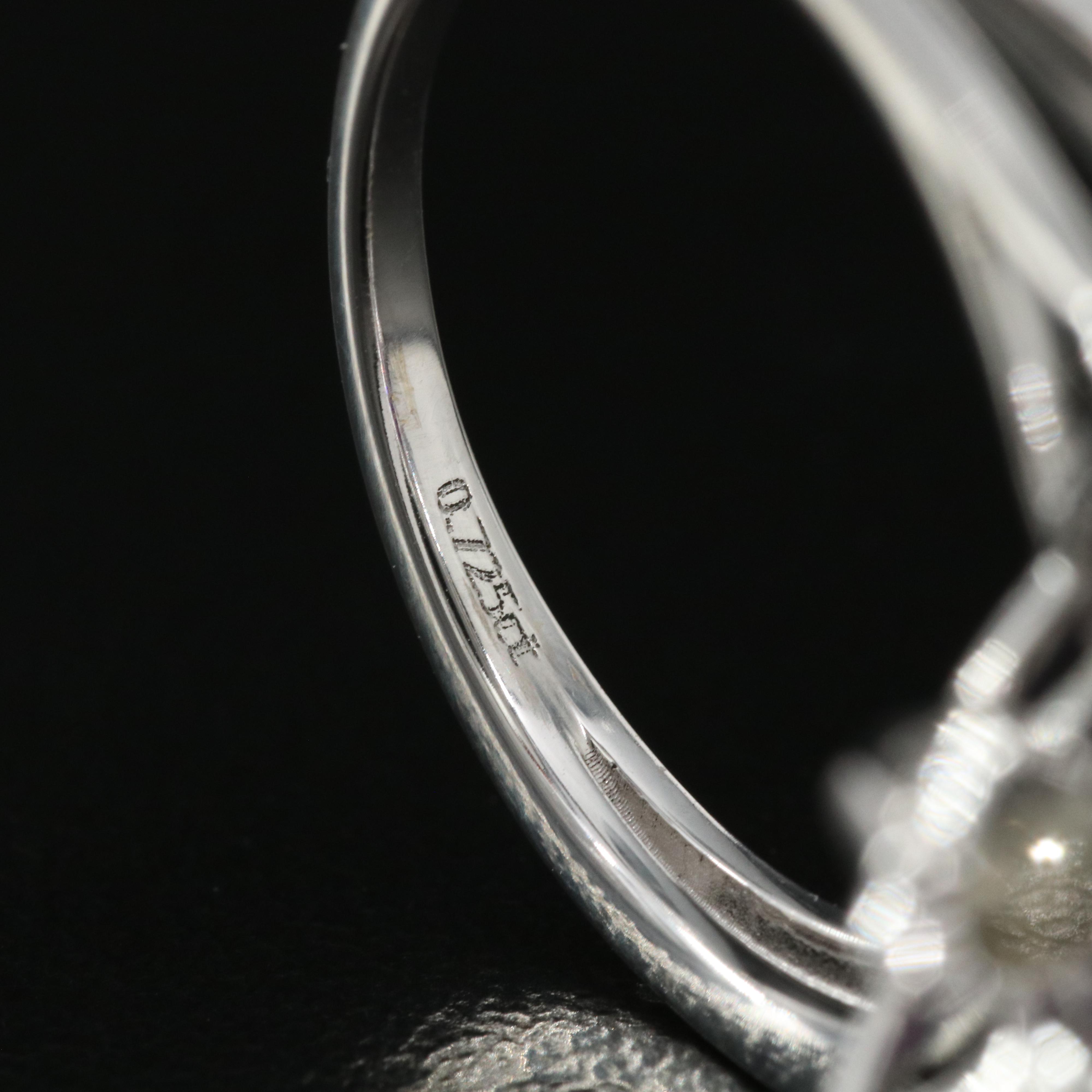 14K Amethyst and Diamond Ring