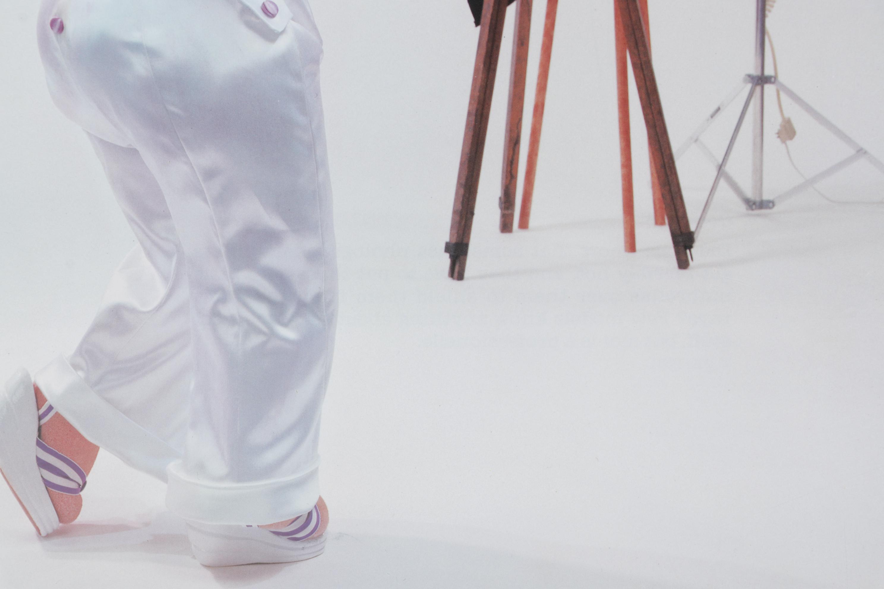 Miss Piggy on Photo Set Offset Lithograph From "Miss Piggy's Poster Book," 1986