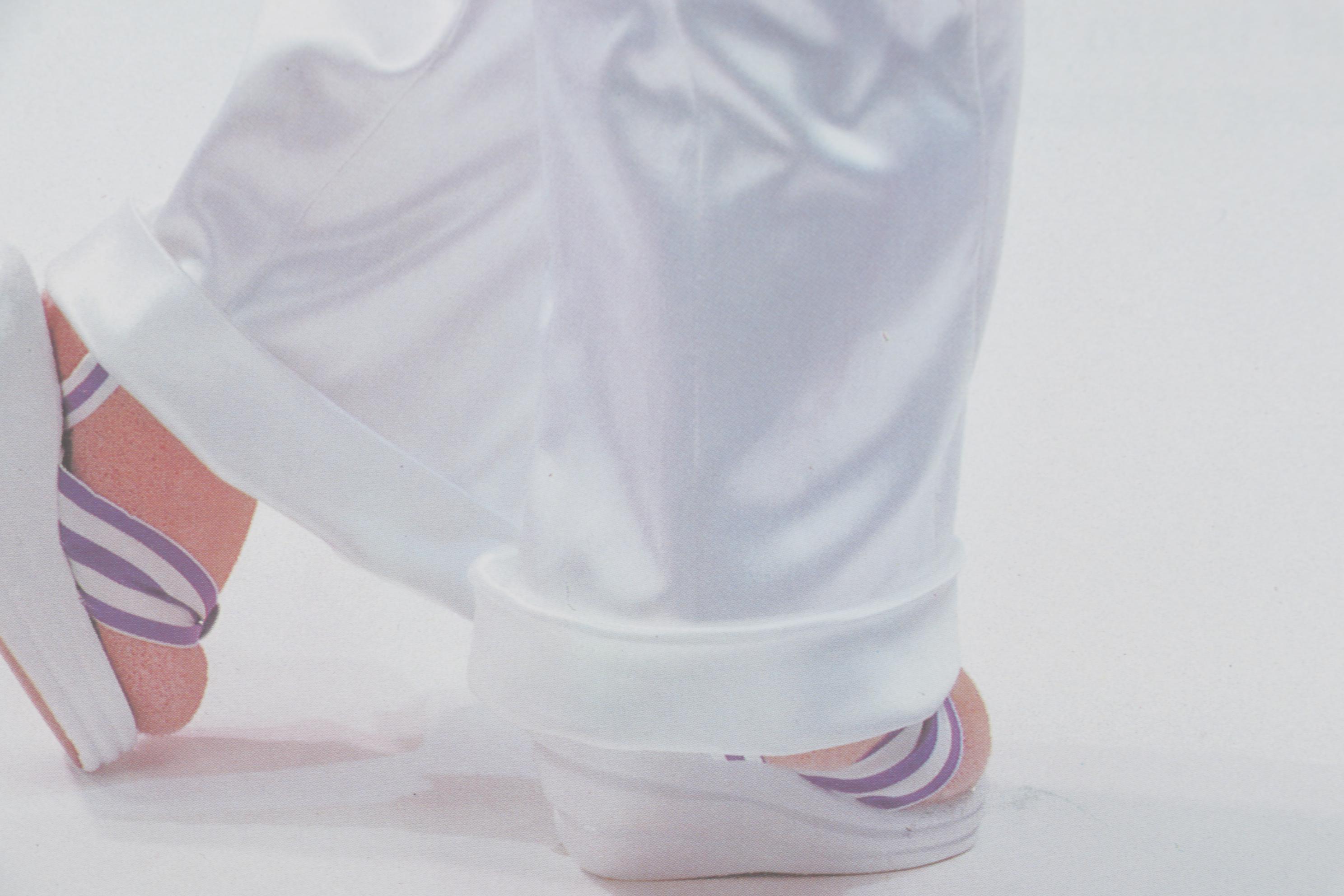 Miss Piggy on Photo Set Offset Lithograph From "Miss Piggy's Poster Book," 1986