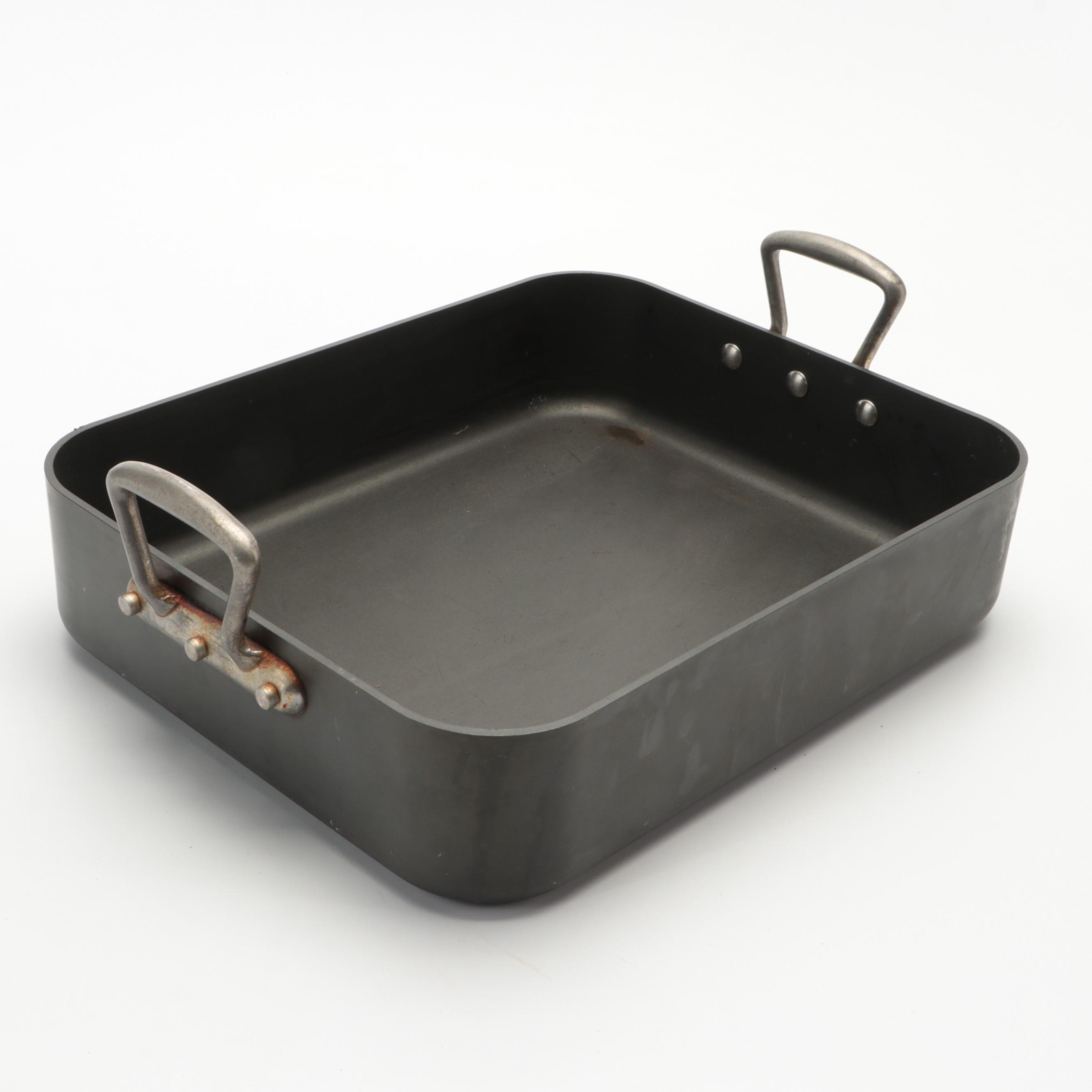 Kirkland Metal Roaster with Circulon Commercial Non-stick Metal Pans and More