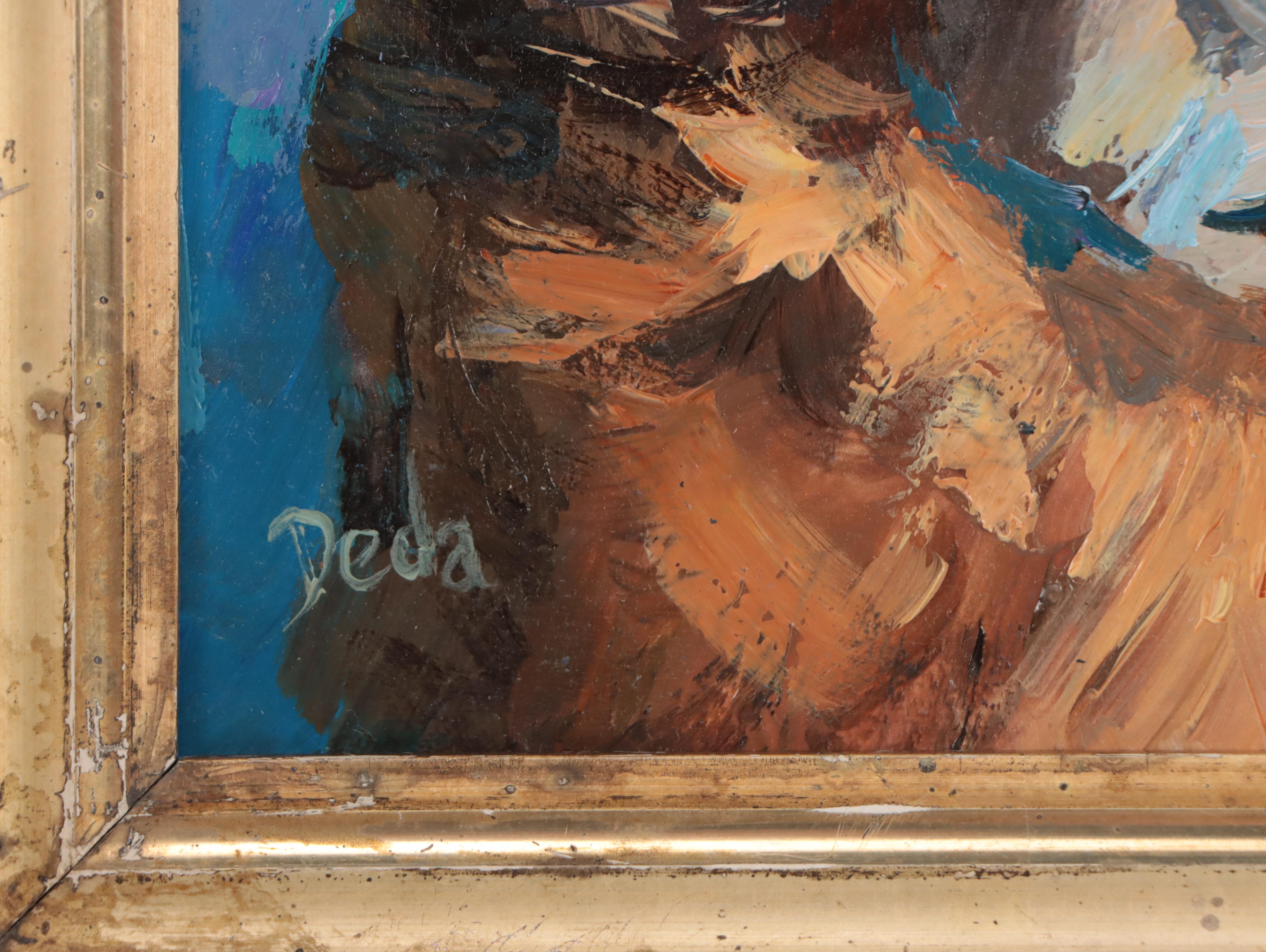 Adam Deda Oil Painting "Golden Boy," 2023