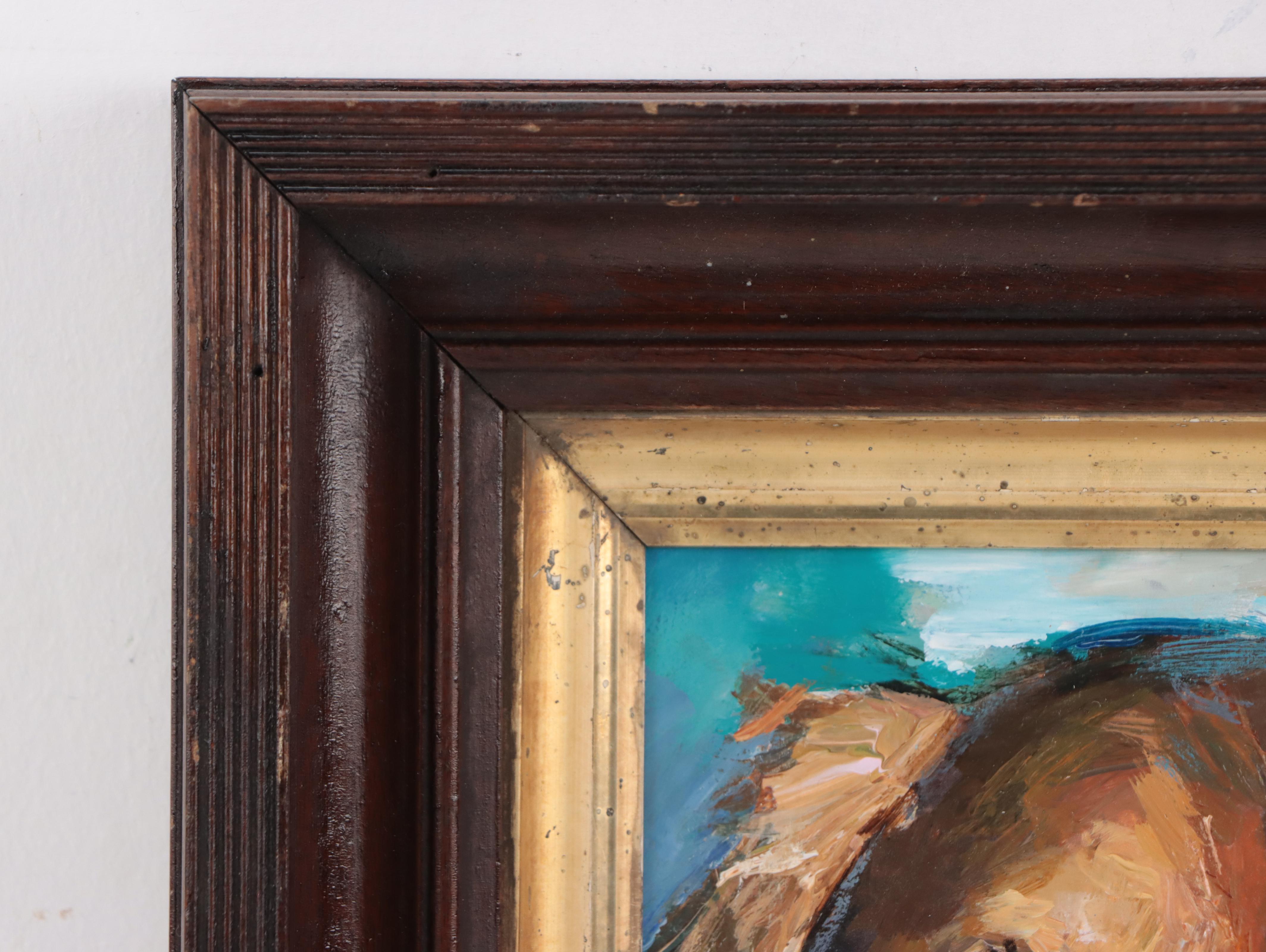 Adam Deda Oil Painting "Golden Boy," 2023