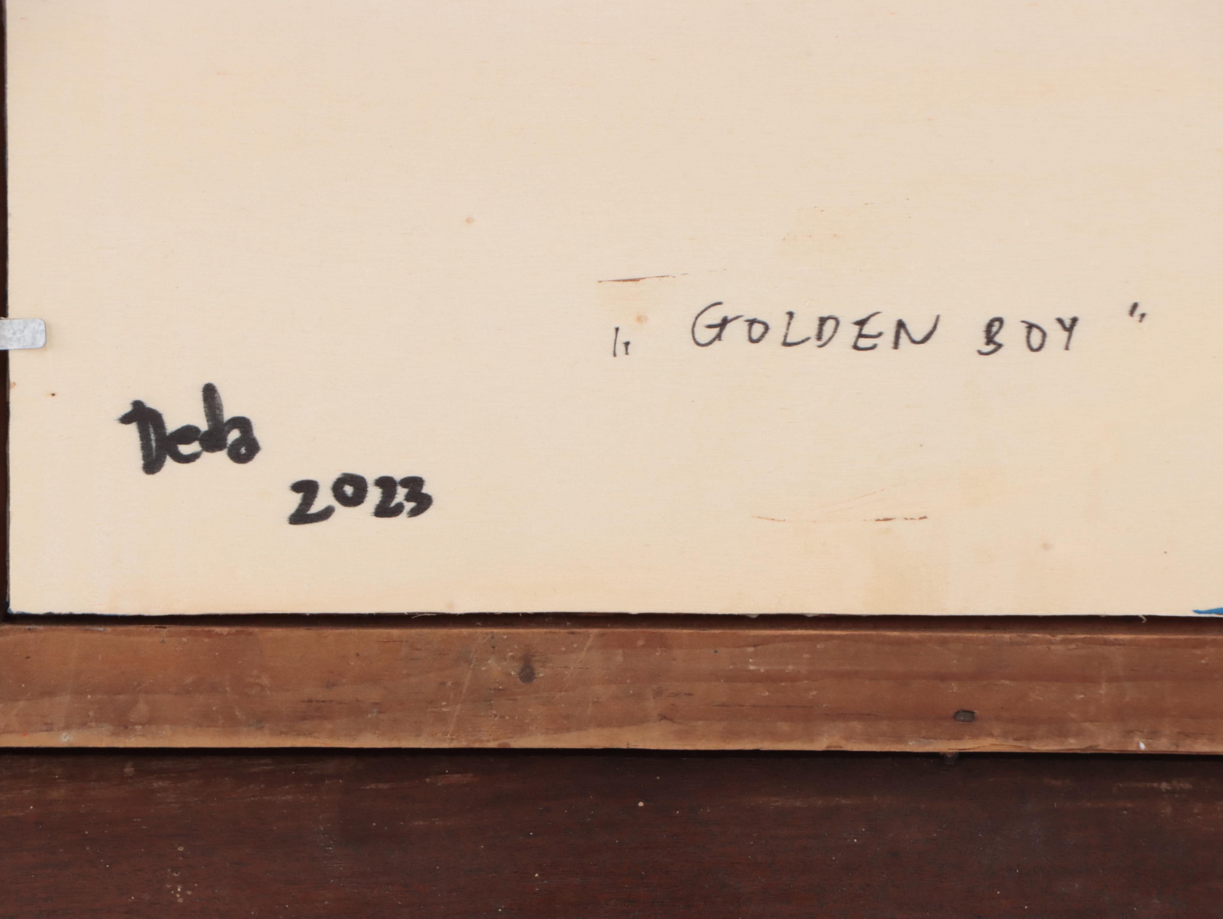Adam Deda Oil Painting "Golden Boy," 2023