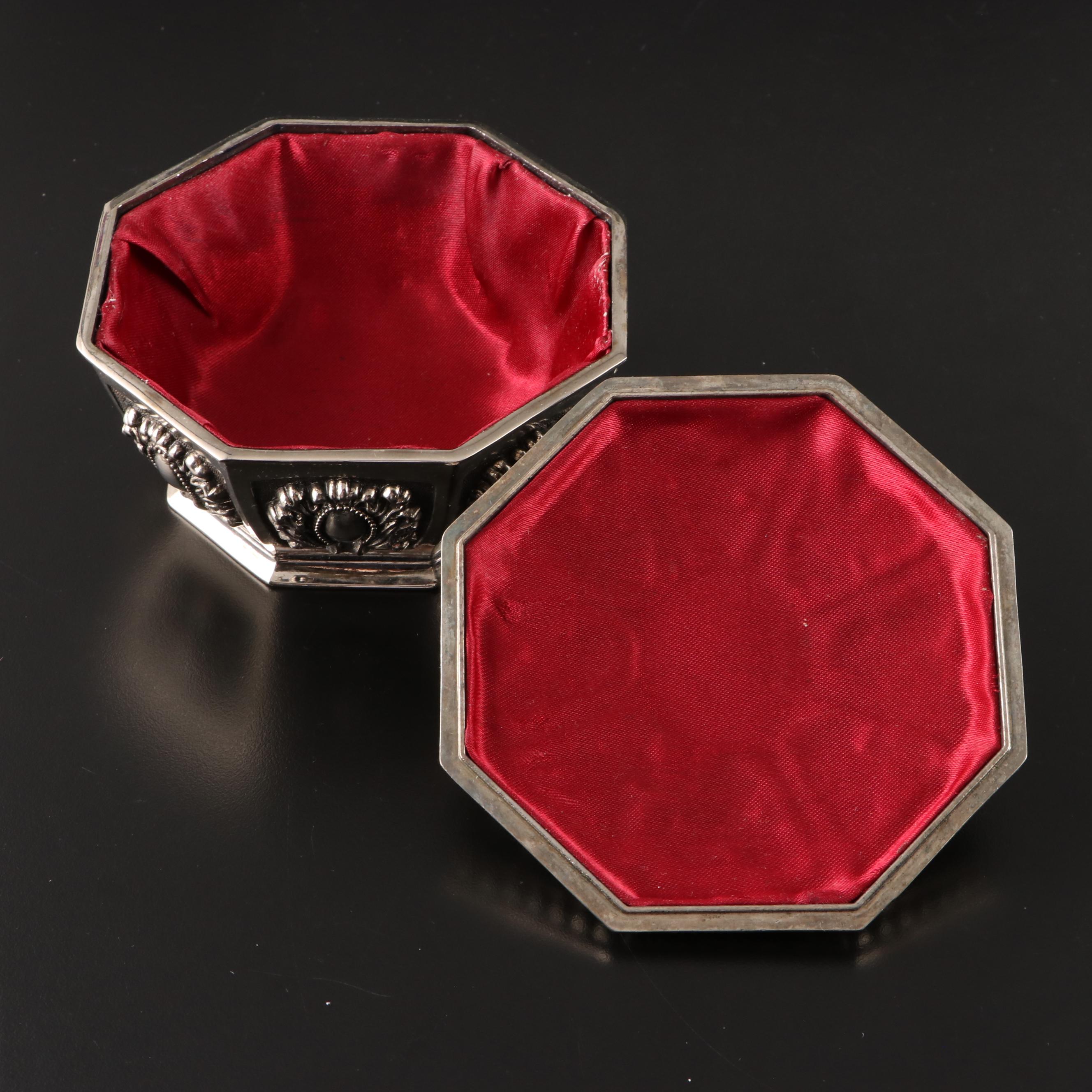 Studio Silversmiths with Other Candle Holders, Bowl and Boxes