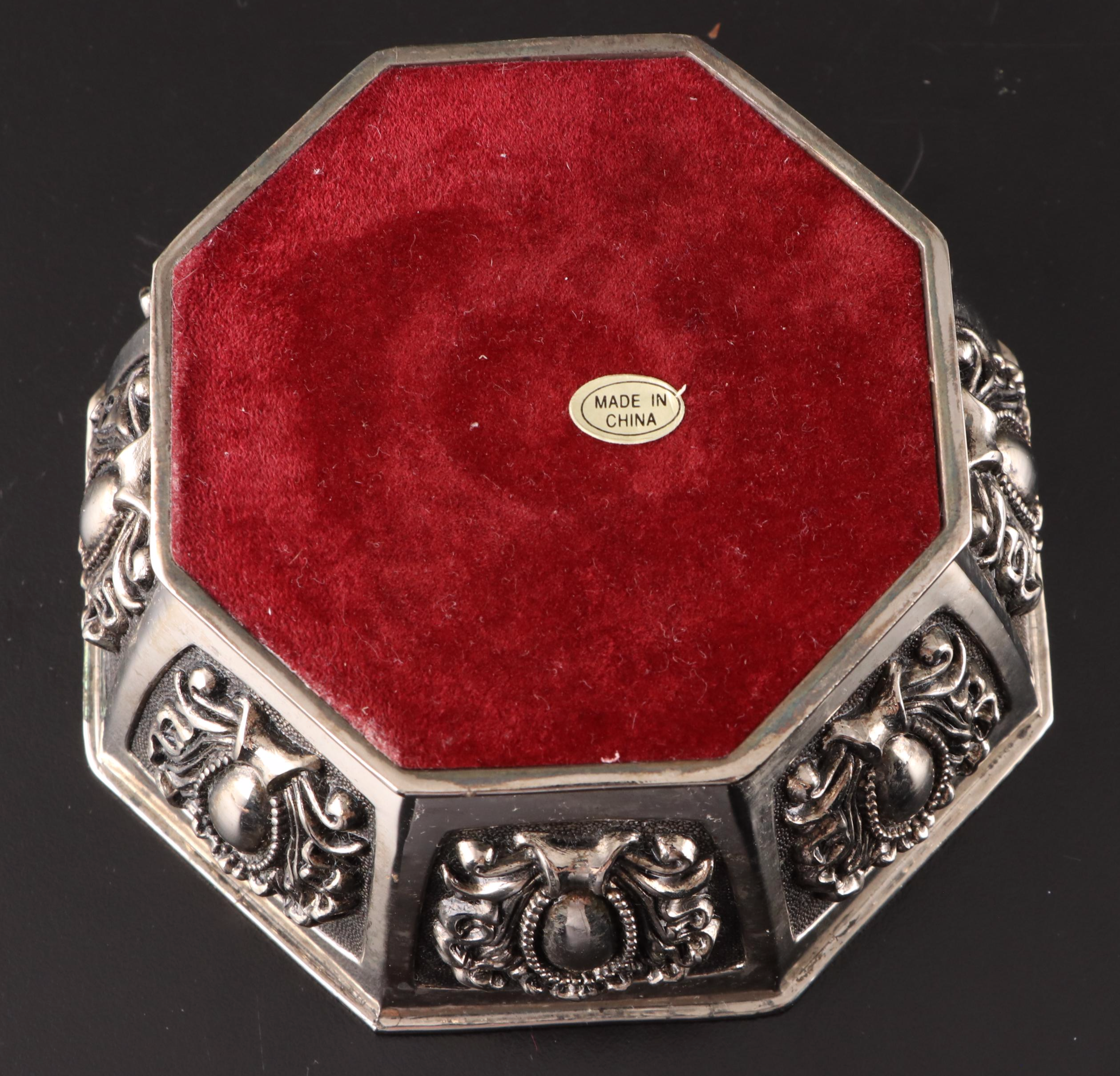 Studio Silversmiths with Other Candle Holders, Bowl and Boxes