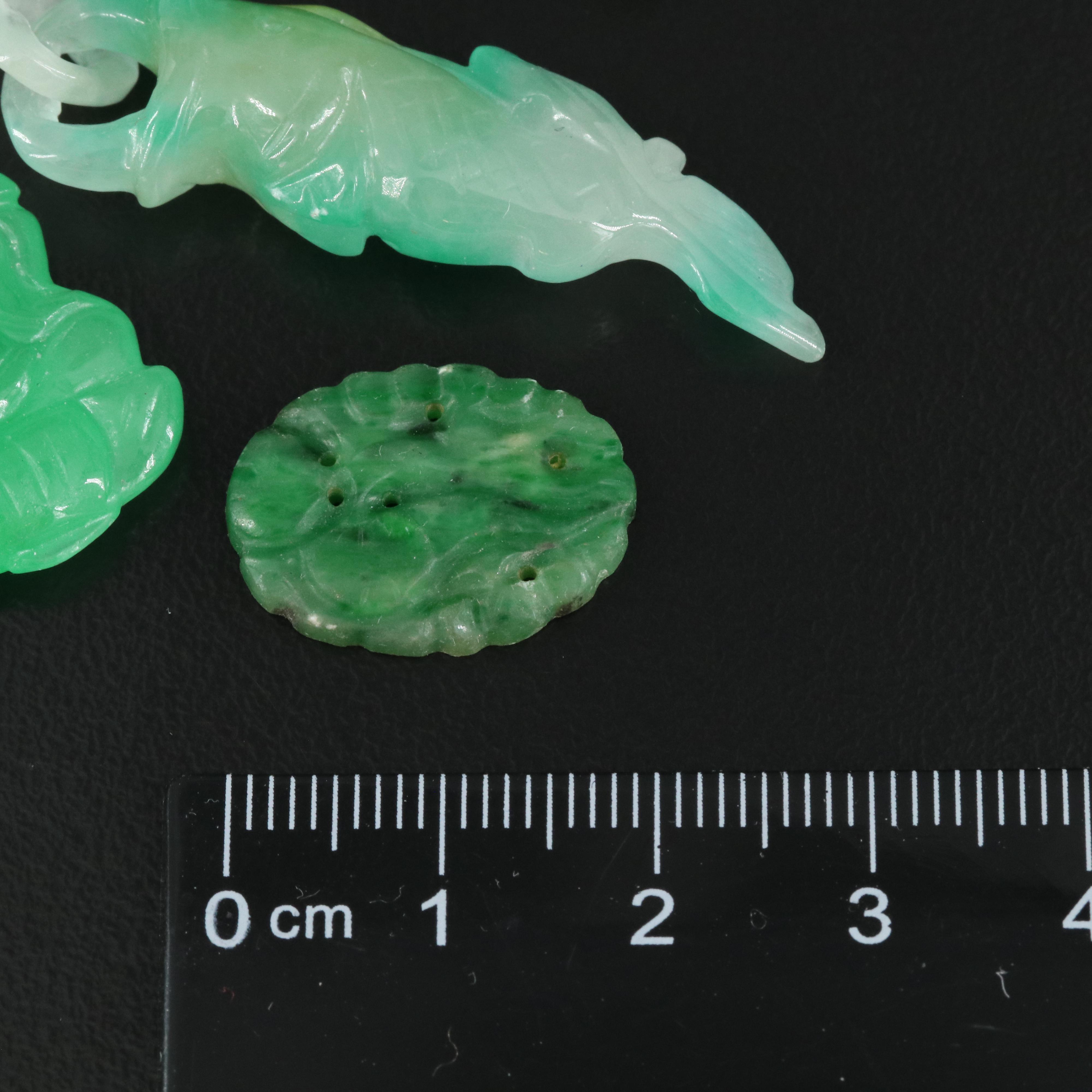 Loose Jadeite and Quartz