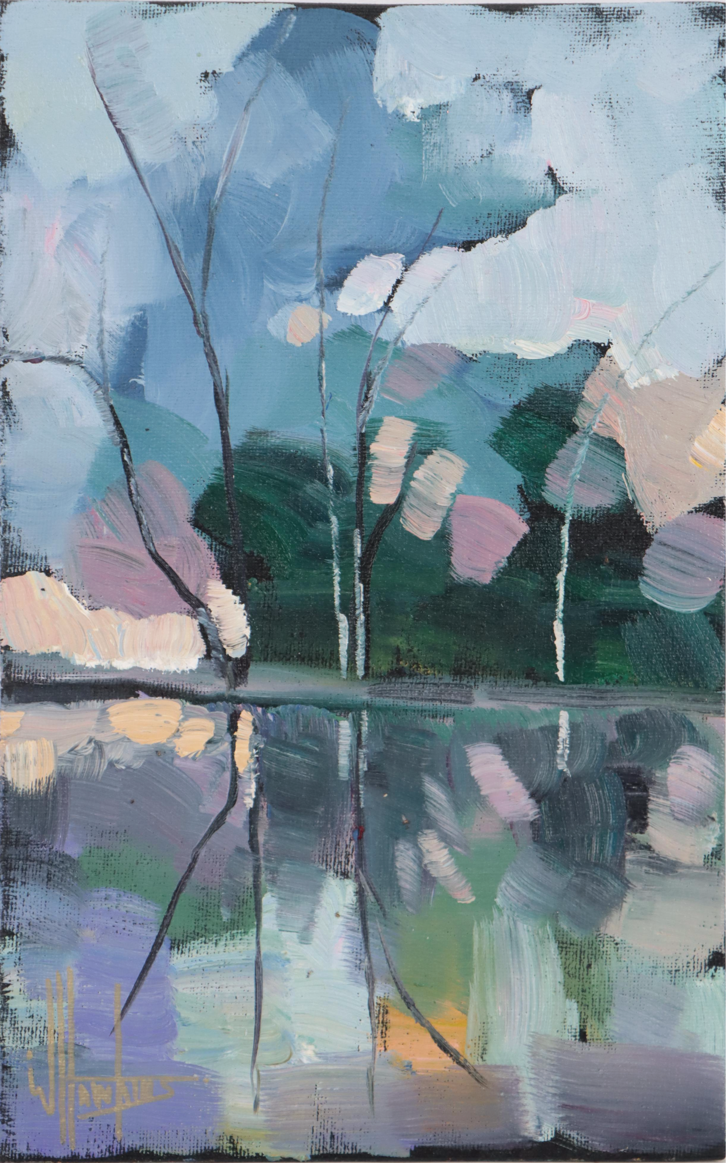 William Hawkins Landscape Oil Painting, 21st Century