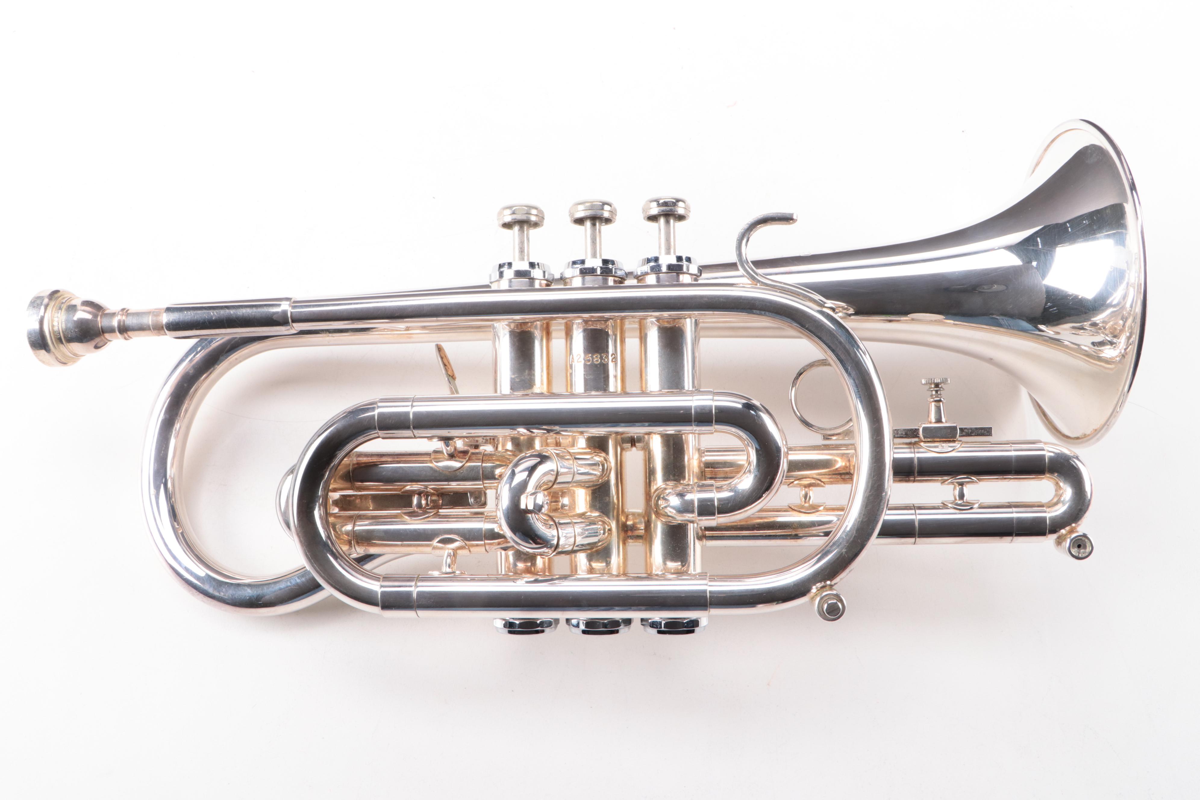 Getzen "Capri" Shepherd's Crook Cornet, Late 20th Century