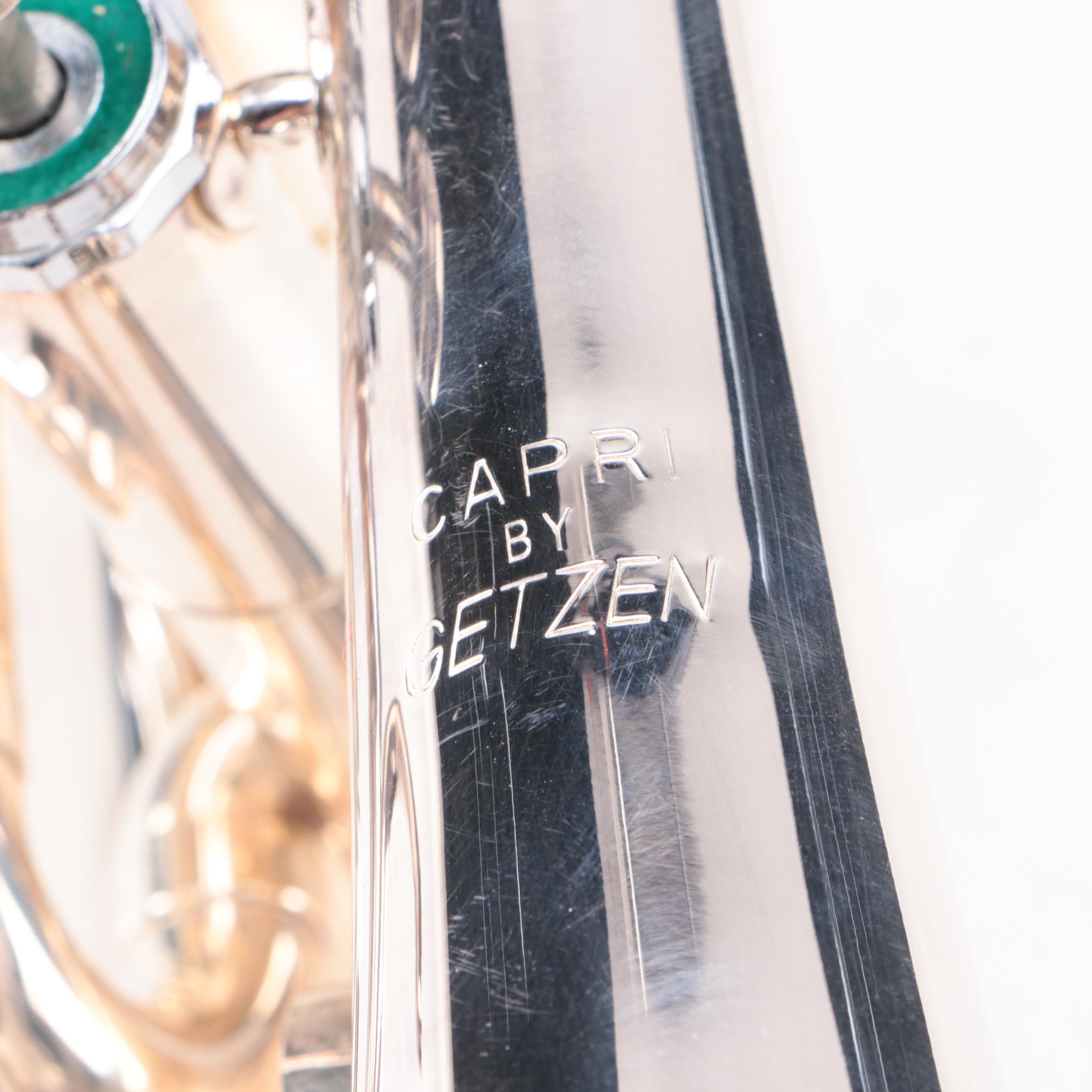 Getzen "Capri" Shepherd's Crook Cornet, Late 20th Century