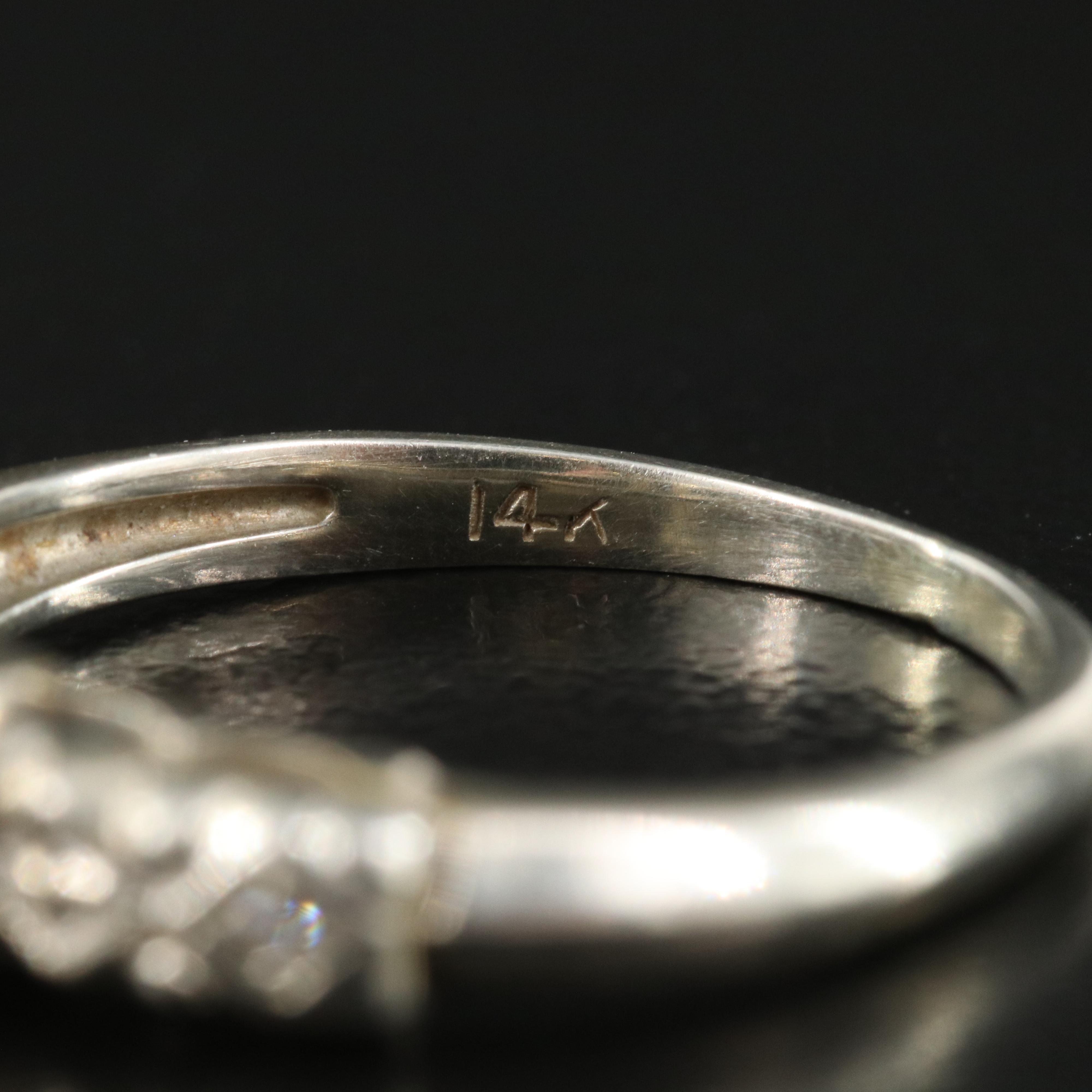 14K 0.15 CTW Diamond Ring