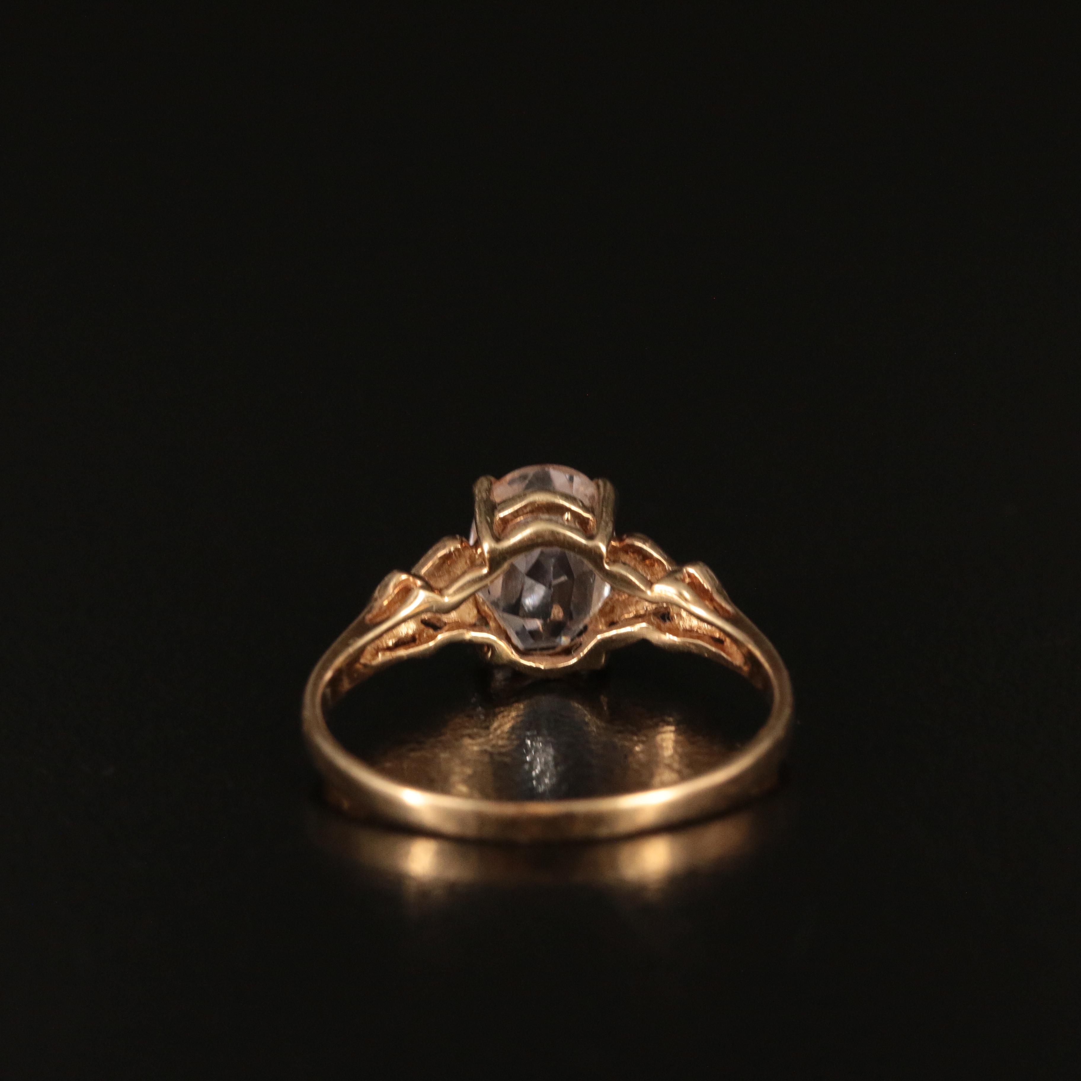 14K Kunzite Ring