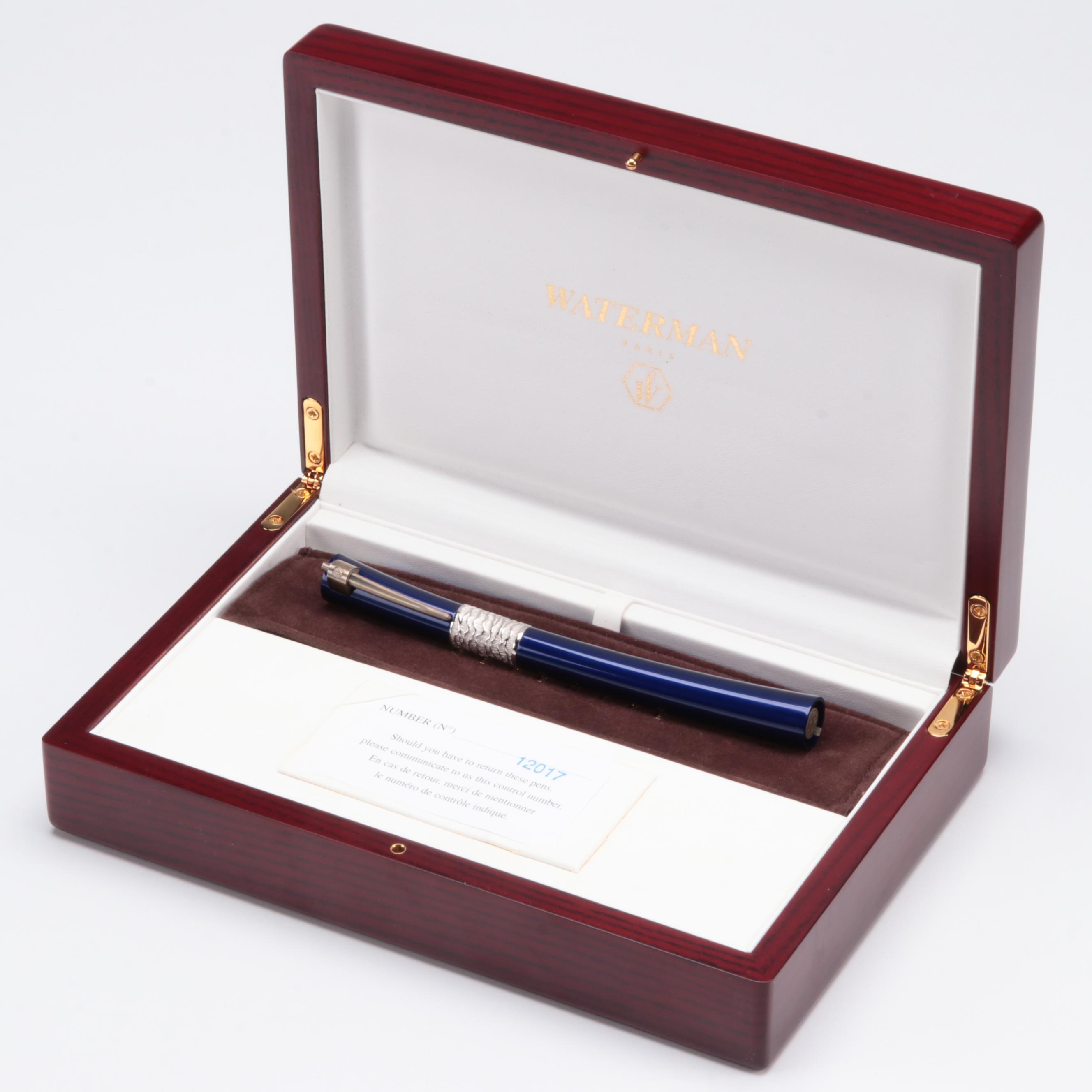 Waterman Sérénité Blue Olympics Fountain Pen