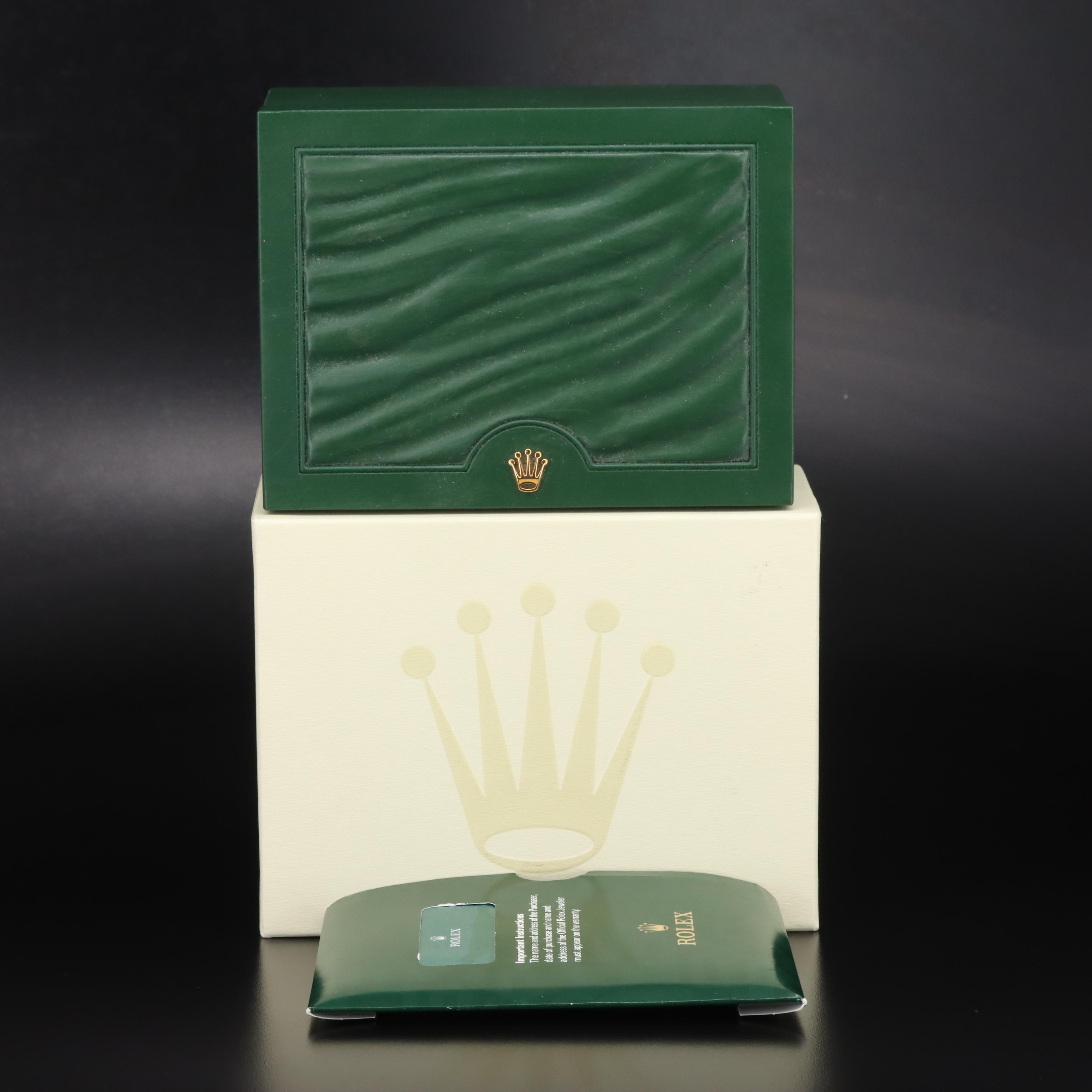 2006 Rolex Submariner Date Green "Kermit" Bezel Watch