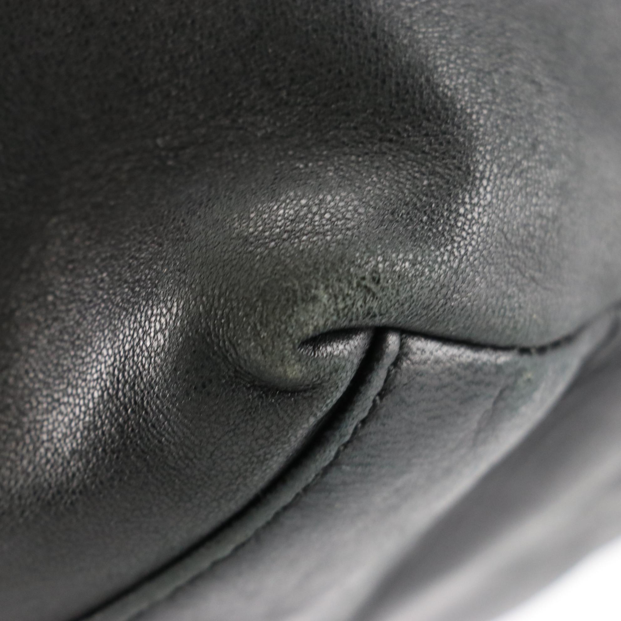 Prada Shoulder Bag in Vitello Leather with Resin Handle