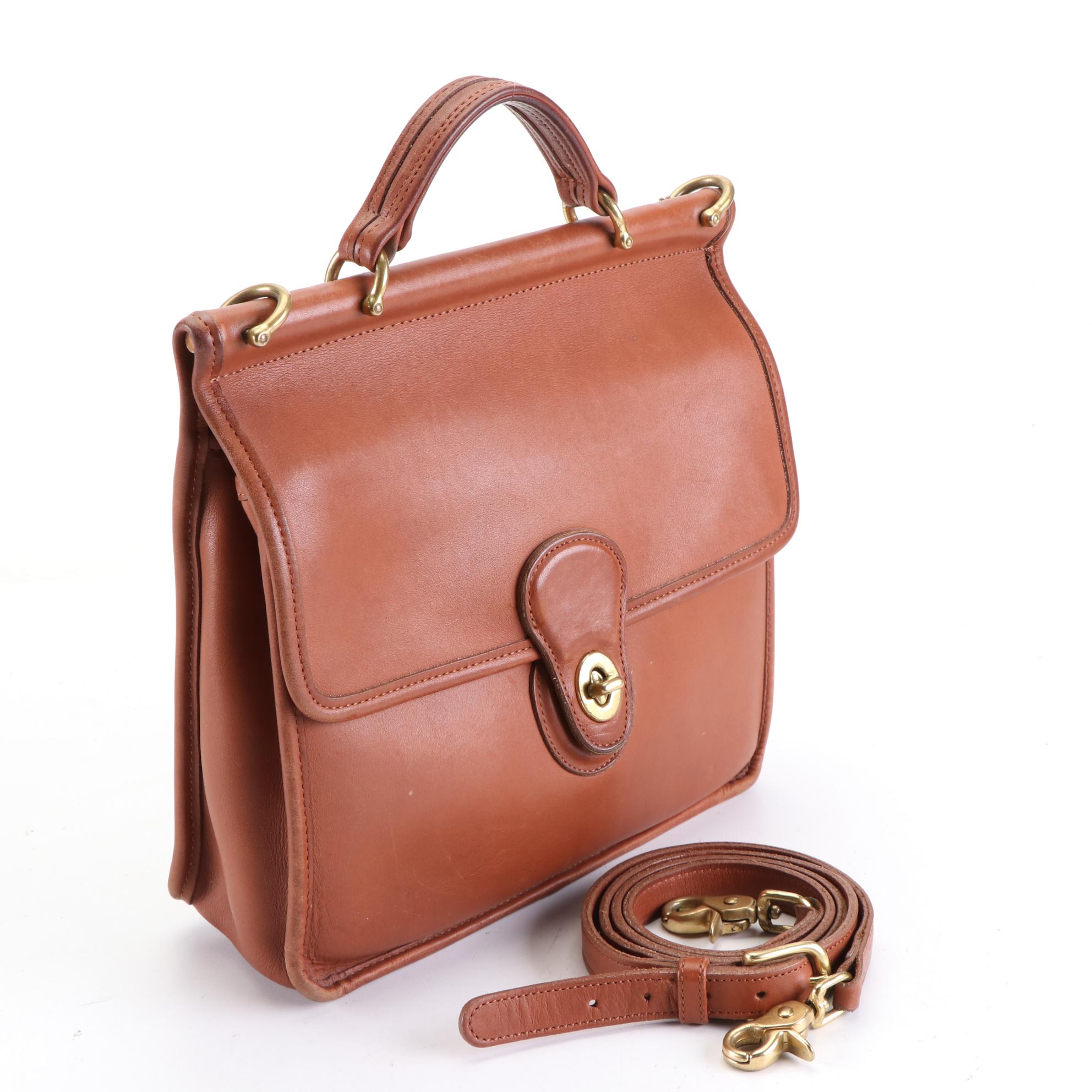 Coach Willis 9927 and Saddle Flap 9082 Crossbody Bags in Glove-Tanned Leather