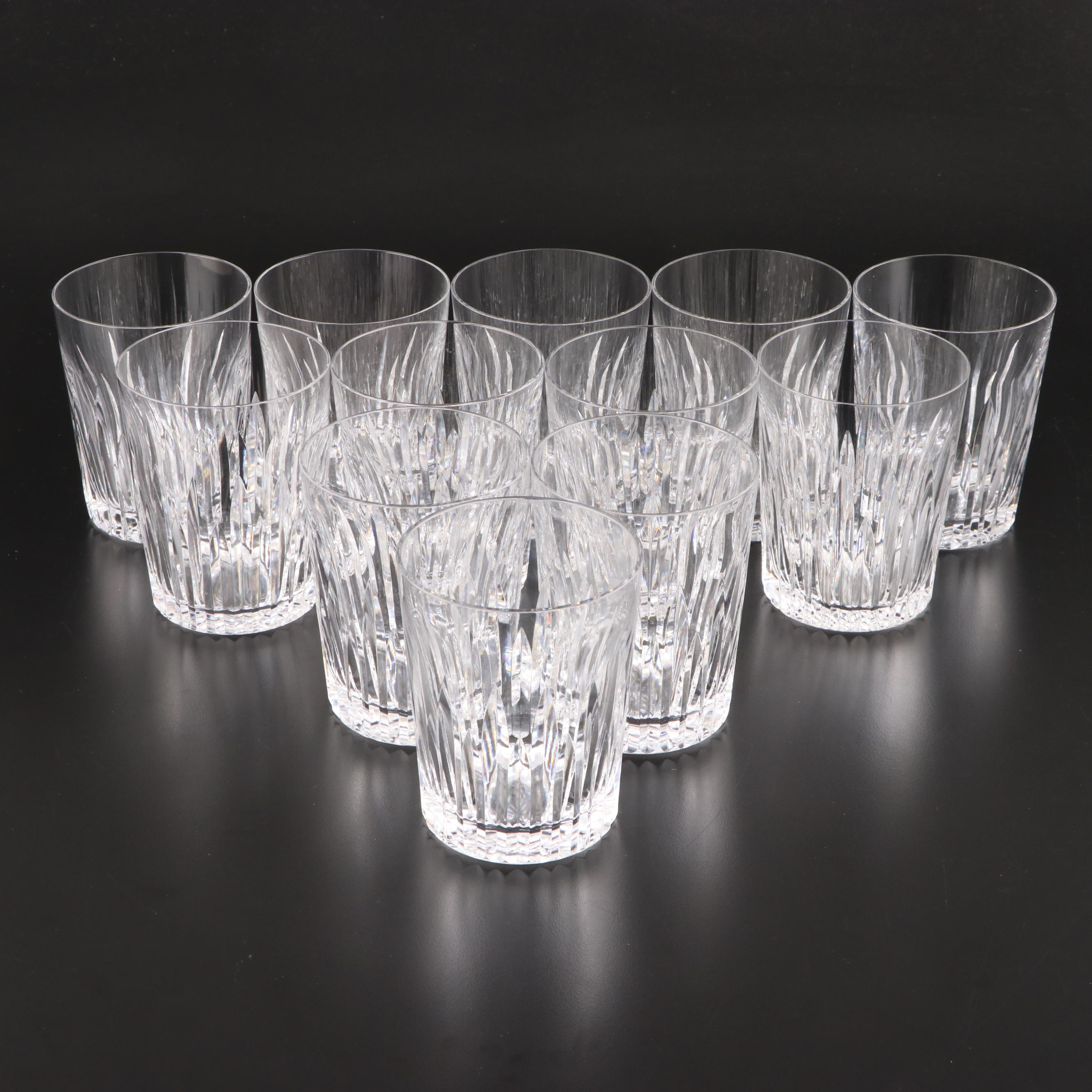 Waterford Crystal "Carina" Double Old Fashioned Glasses, 1987-2017