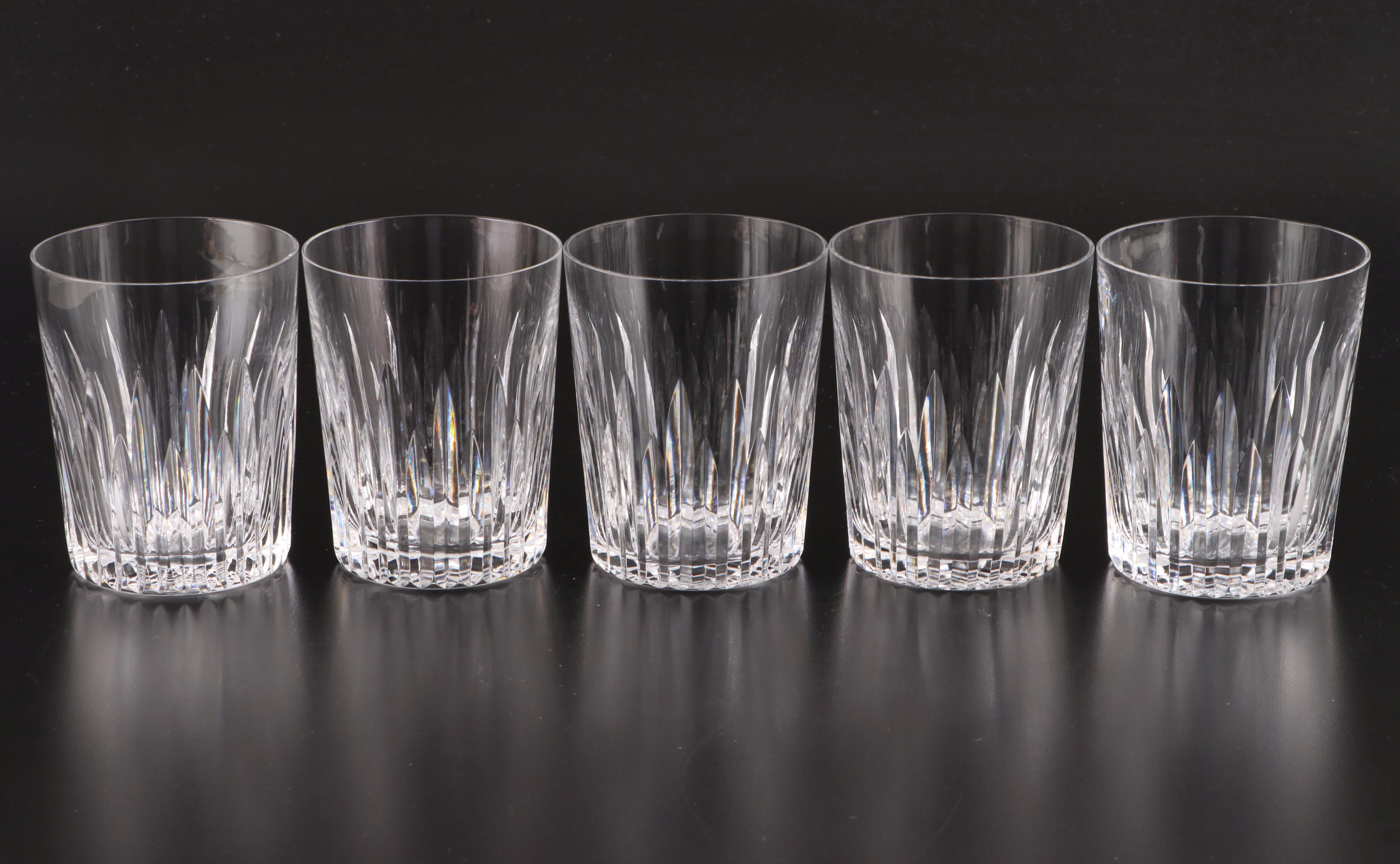 Waterford Crystal "Carina" Double Old Fashioned Glasses, 1987-2017