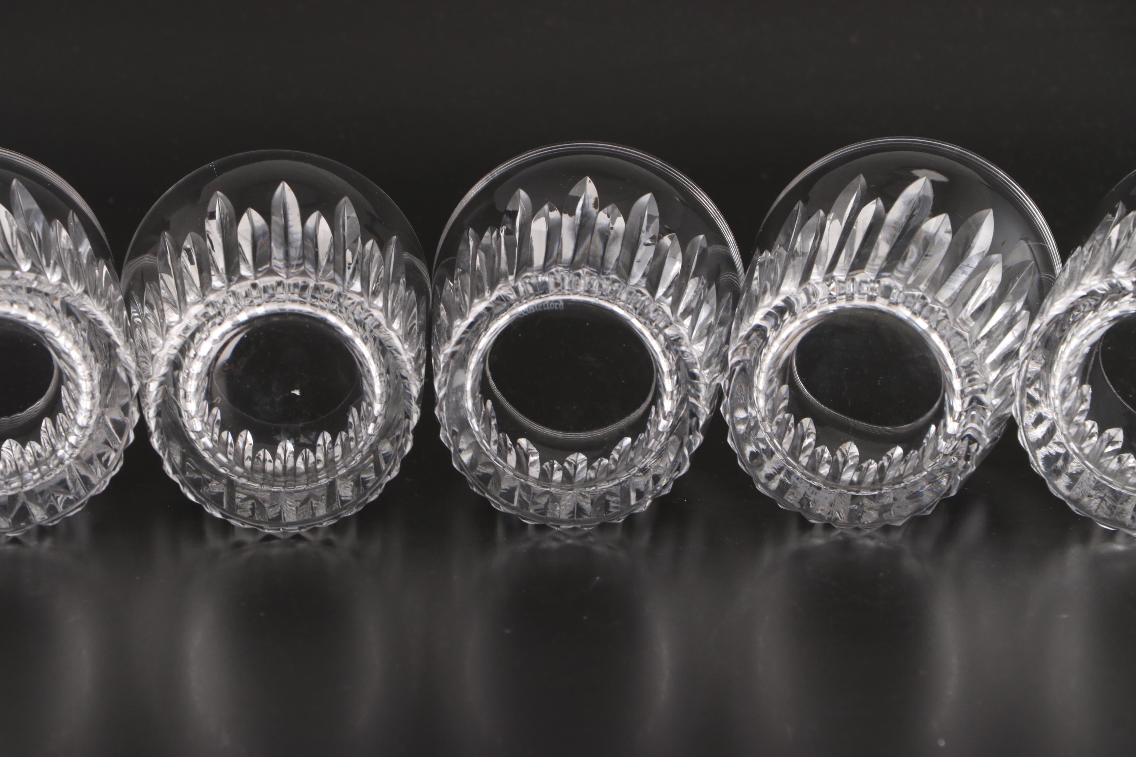 Waterford Crystal "Carina" Double Old Fashioned Glasses, 1987-2017