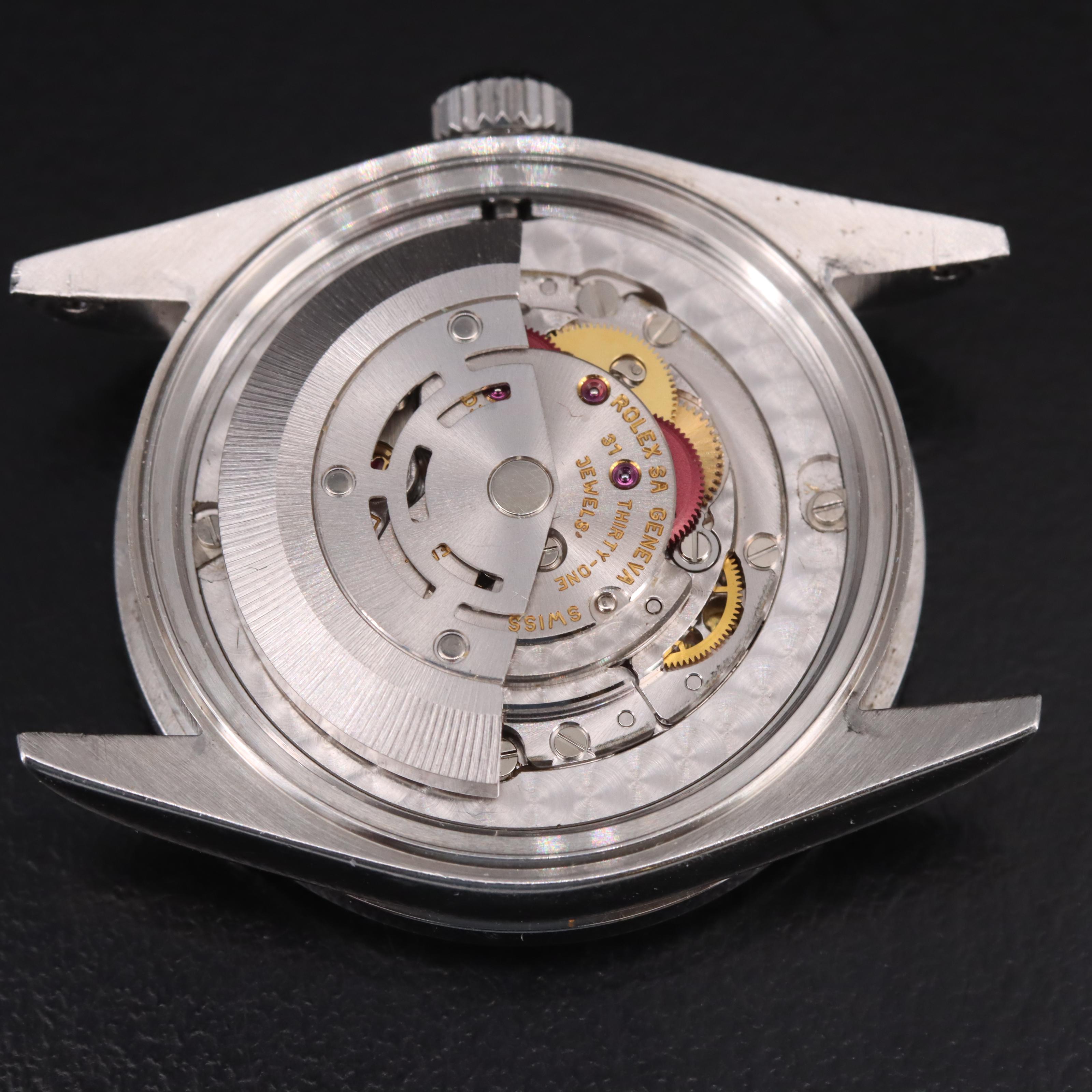 2004-2005 Rolex Oyster Perpetual 1.02 CTW Diamond Dial and Bezel Watch