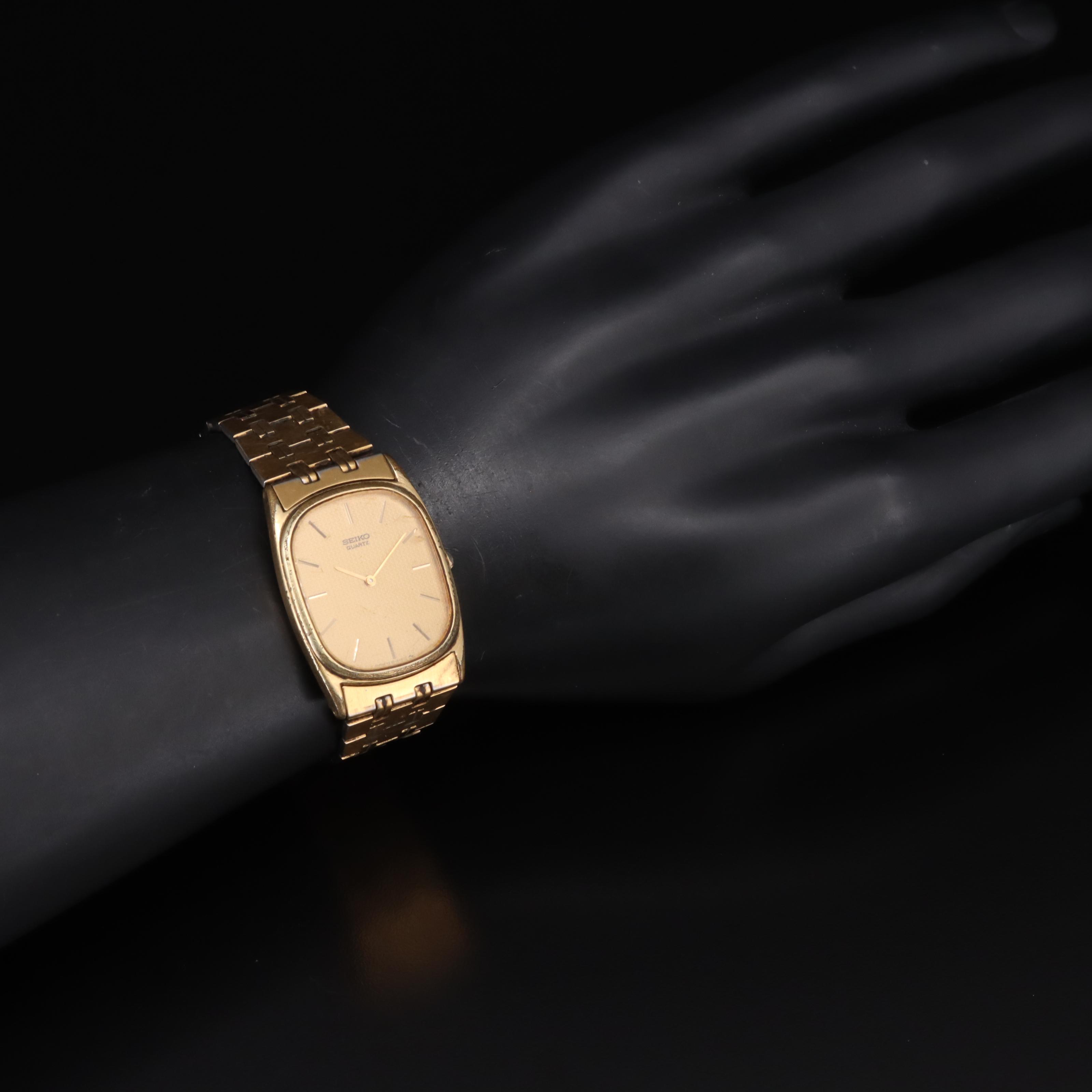 Seiko Gold-Tone Quartz Watch