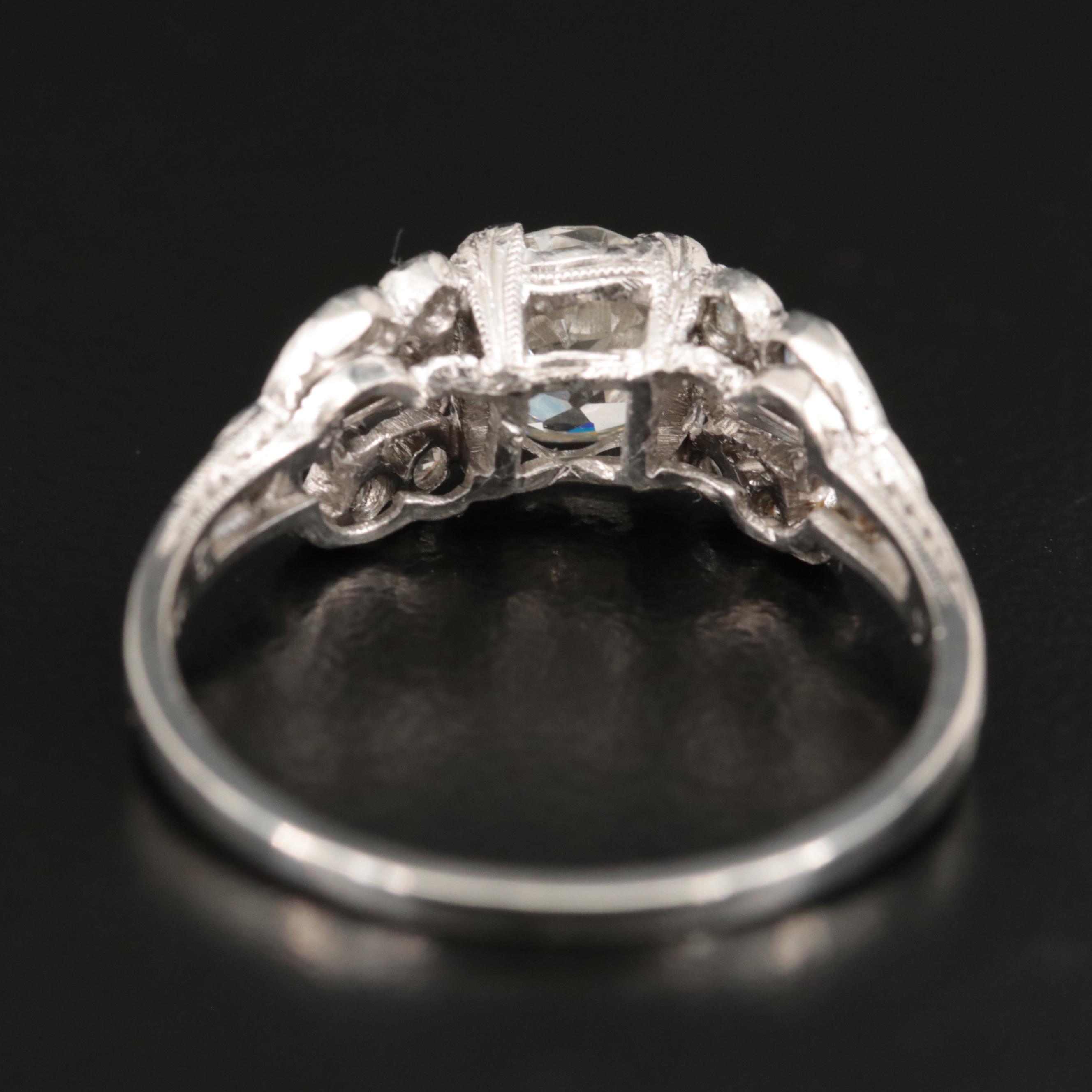 Platinum 1.25 CTW Diamond Ring