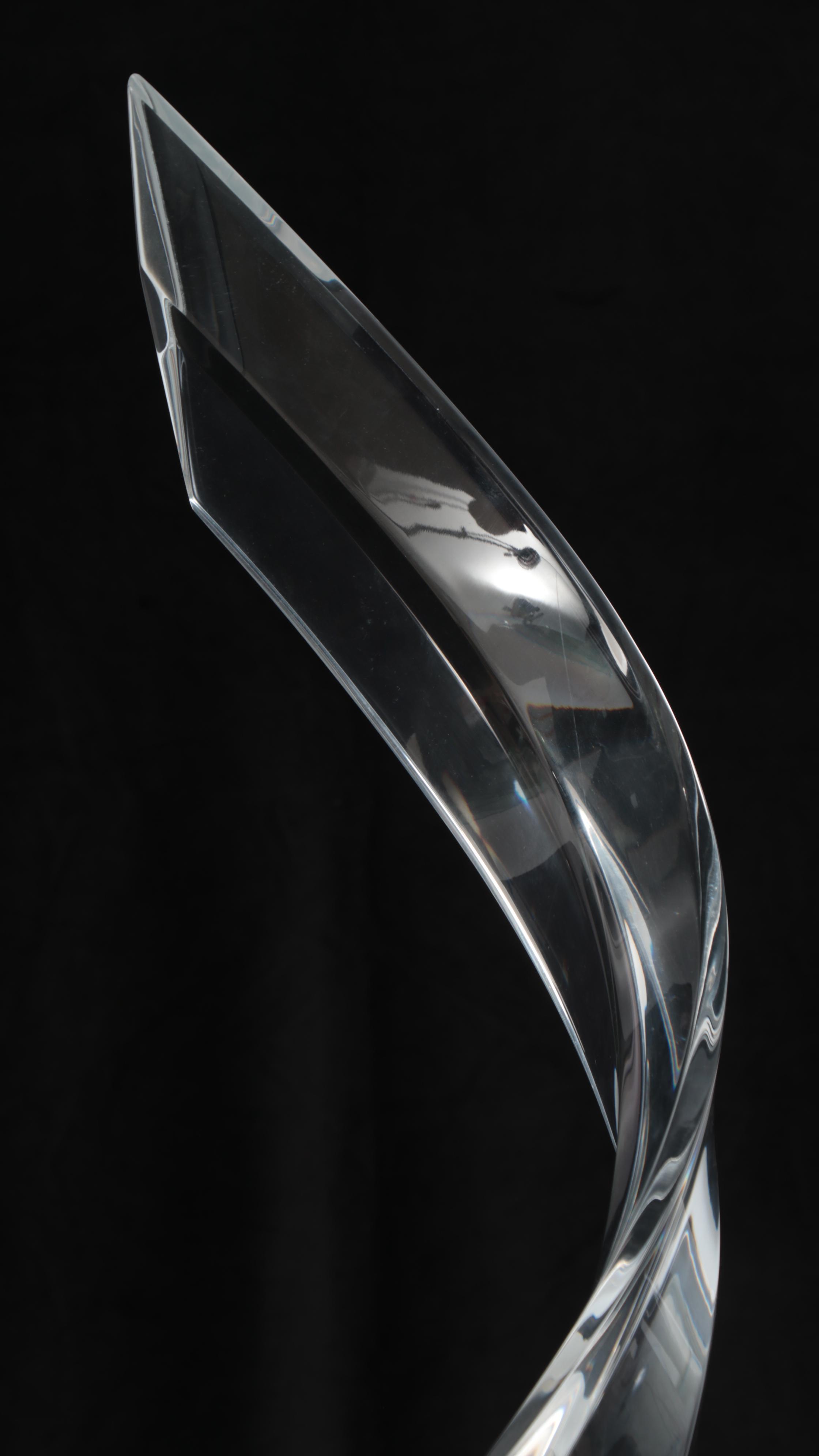 Shlomi Haziza Modernist Acrylic Sculpture