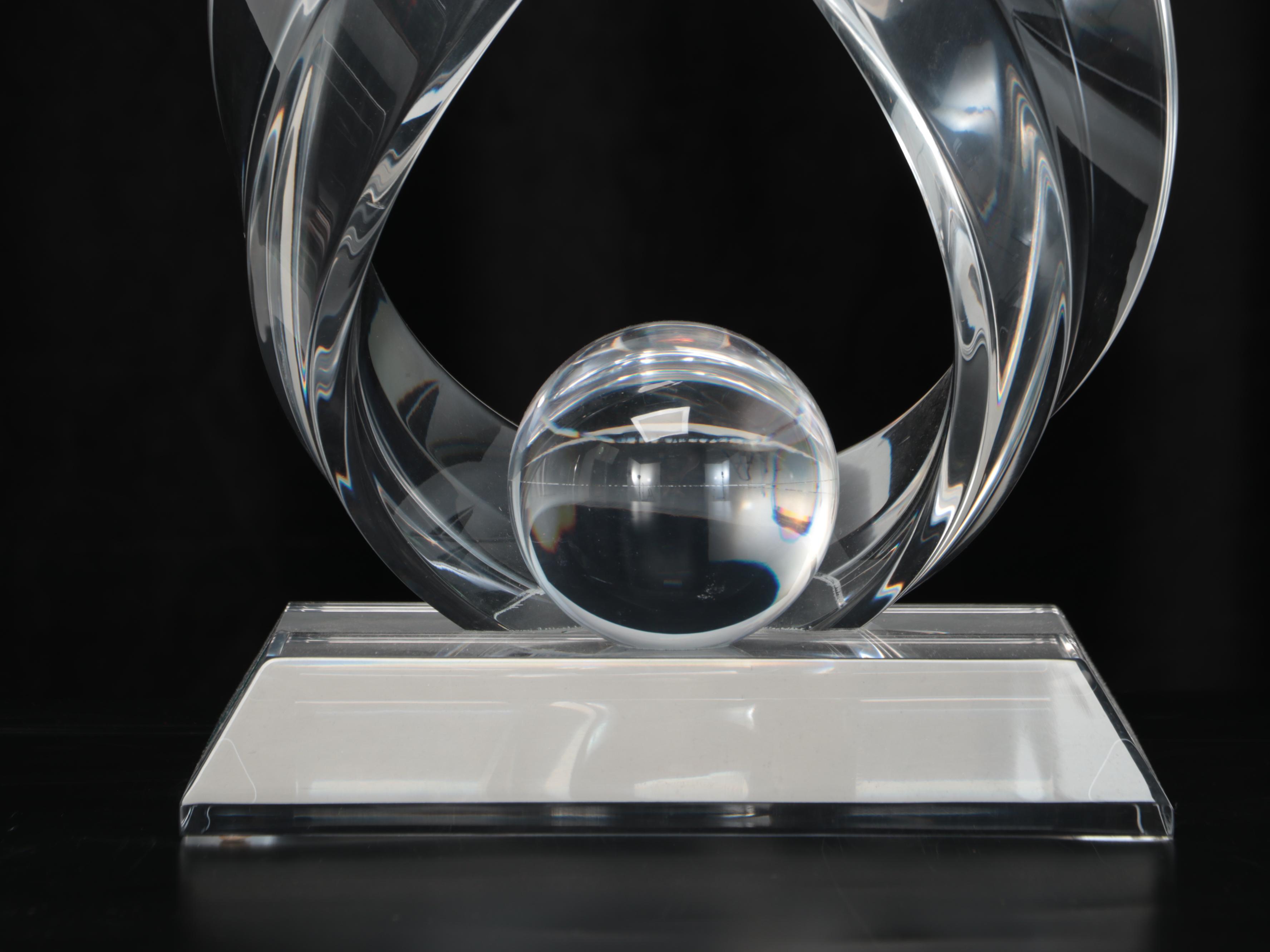 Shlomi Haziza Modernist Acrylic Sculpture