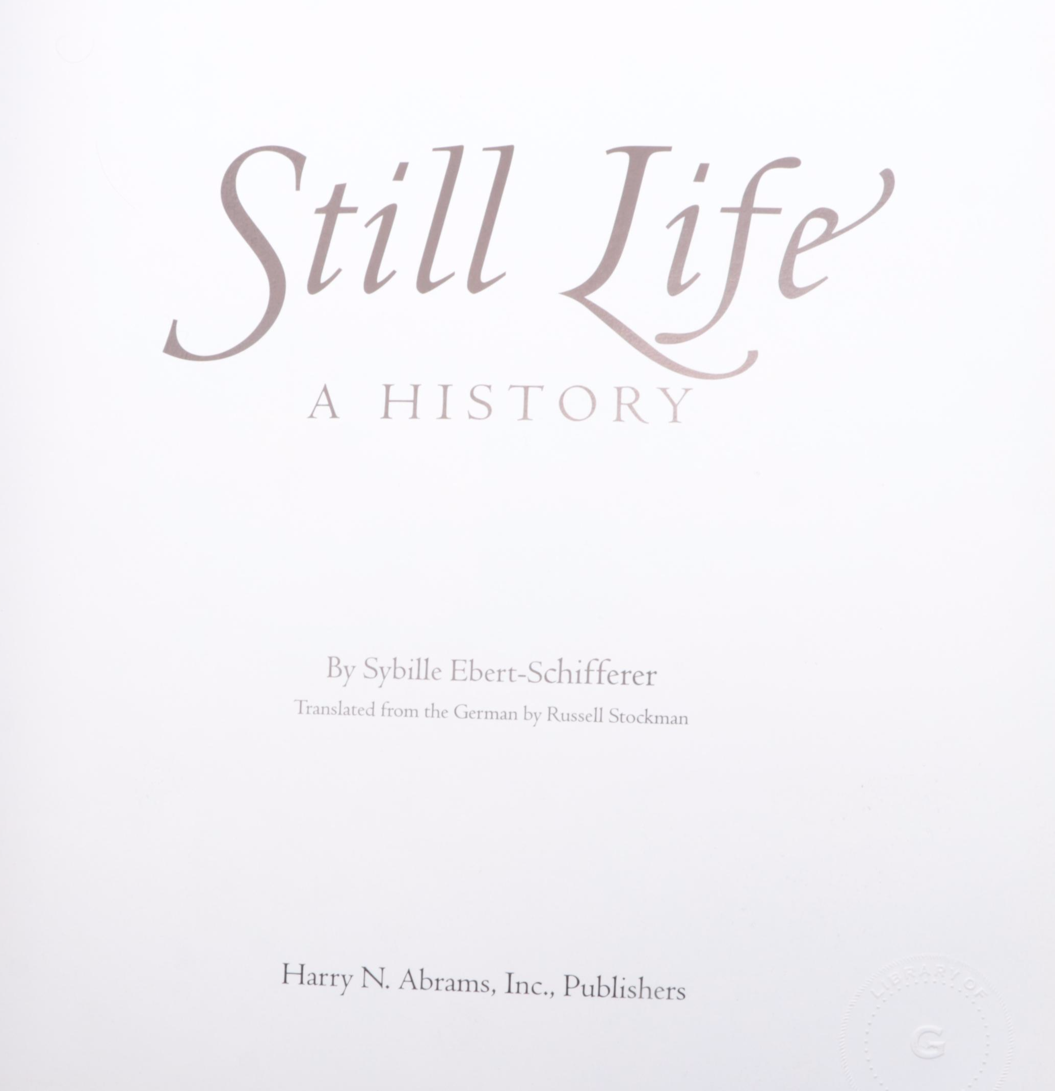 "Still Life: A History" and "The Golden Age of Danish Art" Art Books