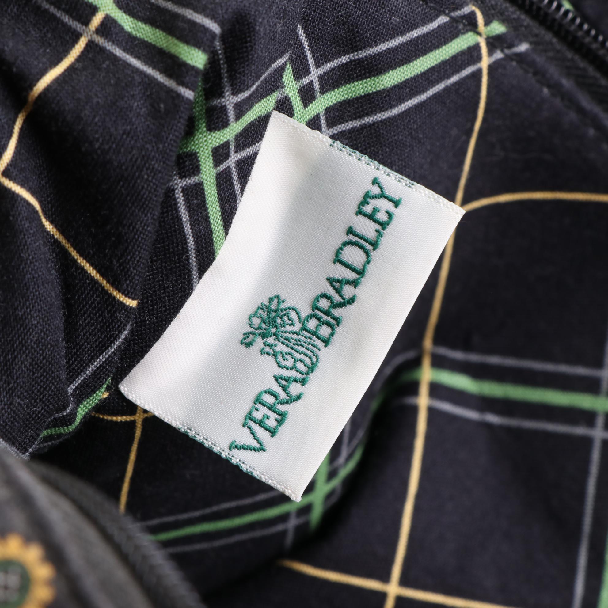 Vera Bradley Travel Bags in "Vibrant Black" Quilted Cotton