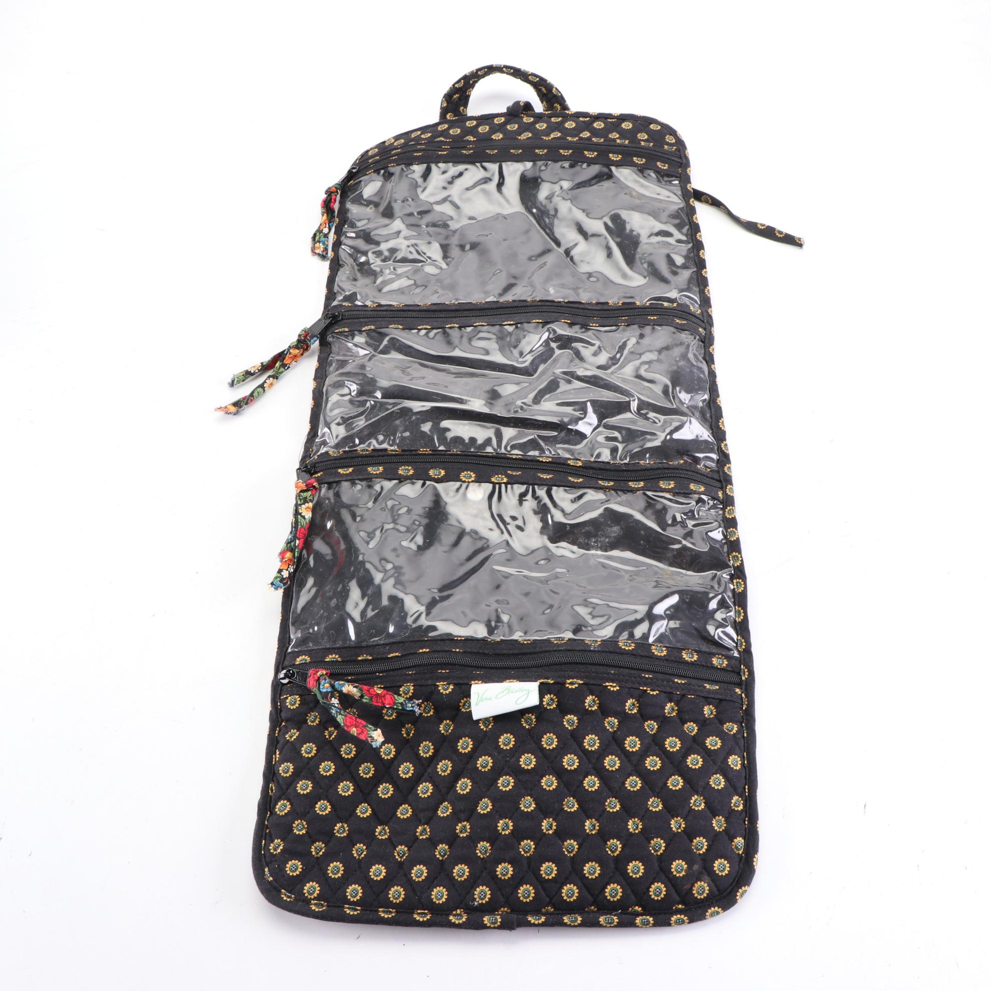Vera Bradley Travel Bags in "Vibrant Black" Quilted Cotton