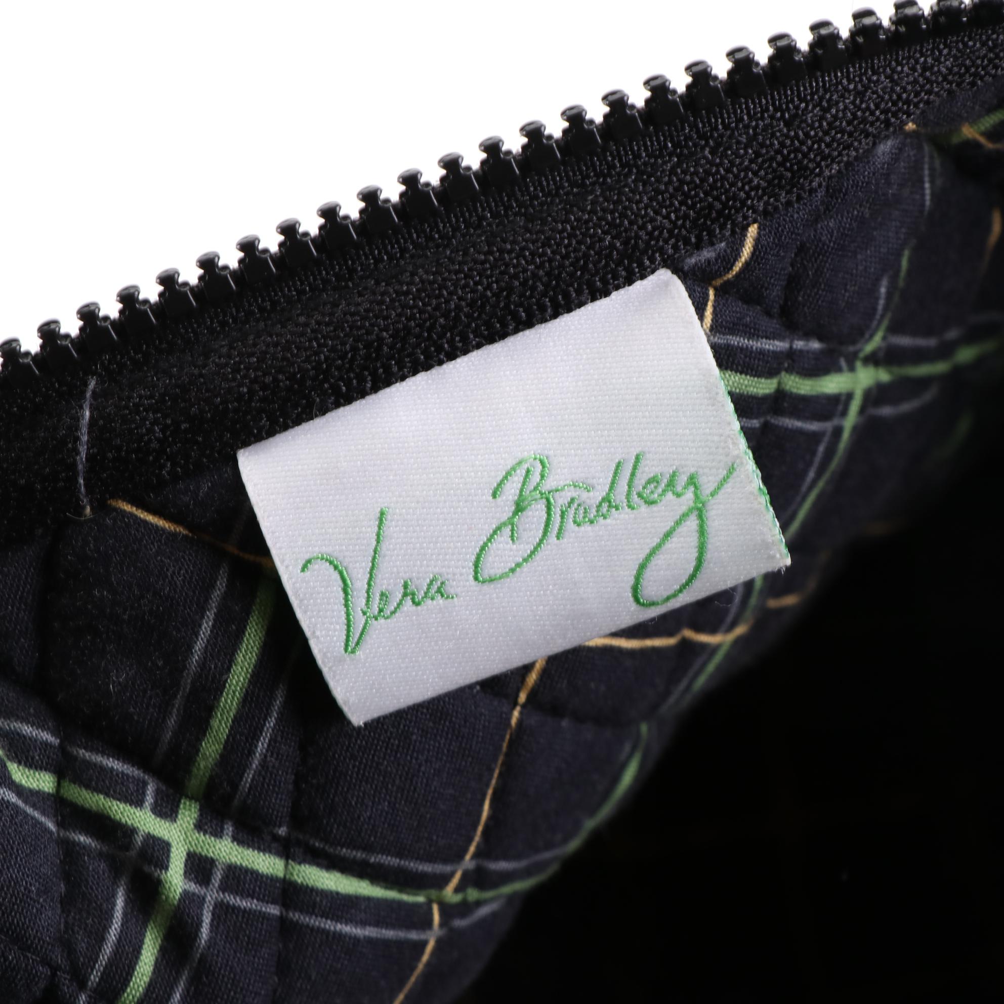 Vera Bradley Travel Bags in "Vibrant Black" Quilted Cotton