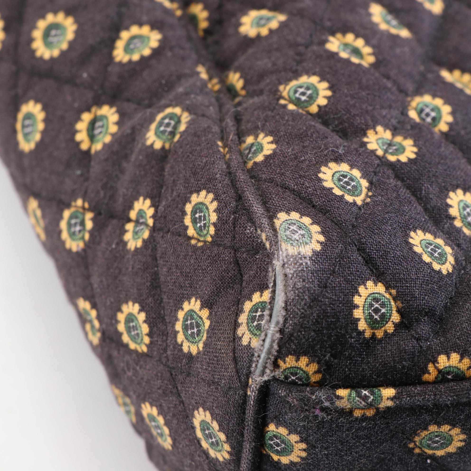 Vera Bradley Travel Bags in "Vibrant Black" Quilted Cotton