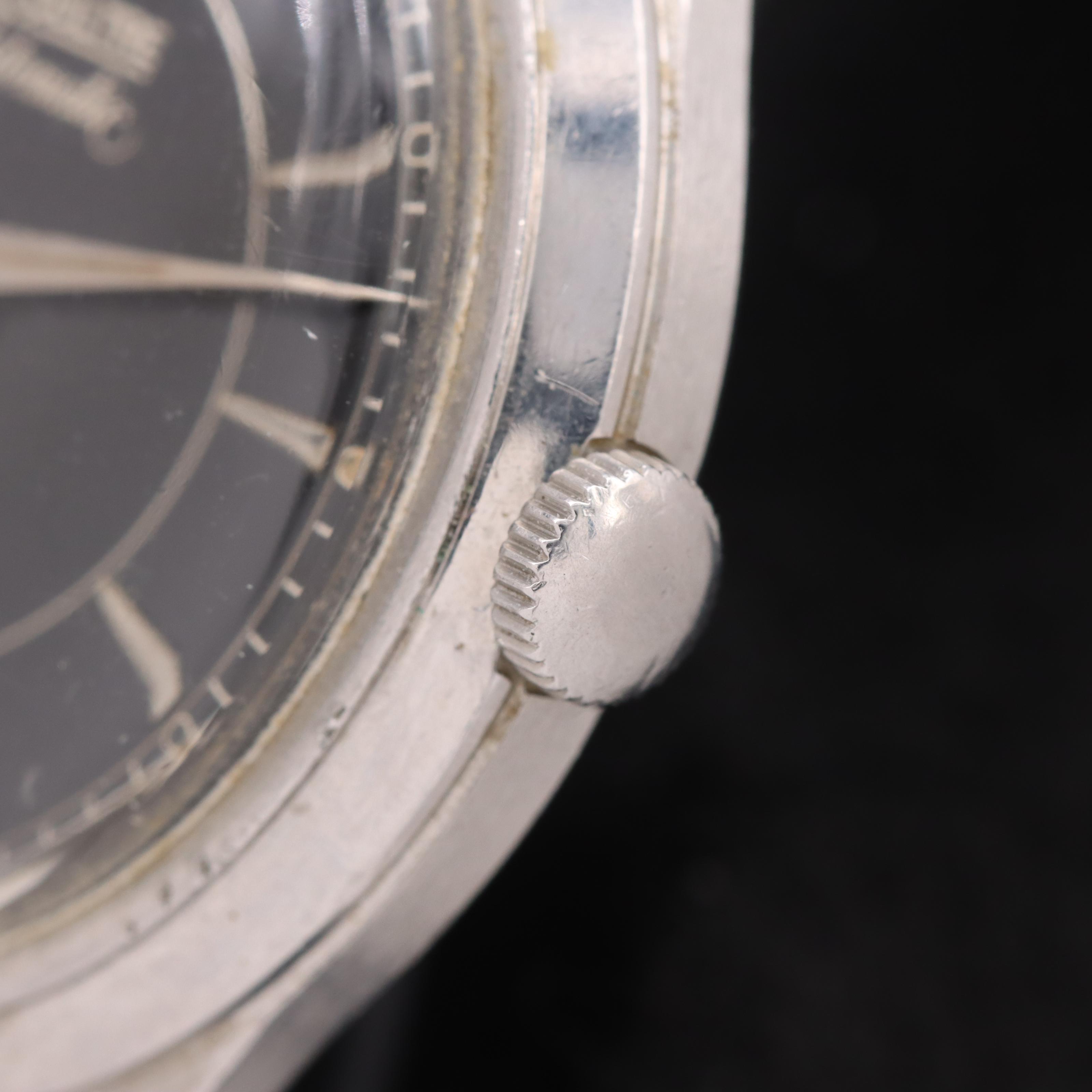 Stainless Steel LeCoultre Cal. P812 Bumper Automatic Watch