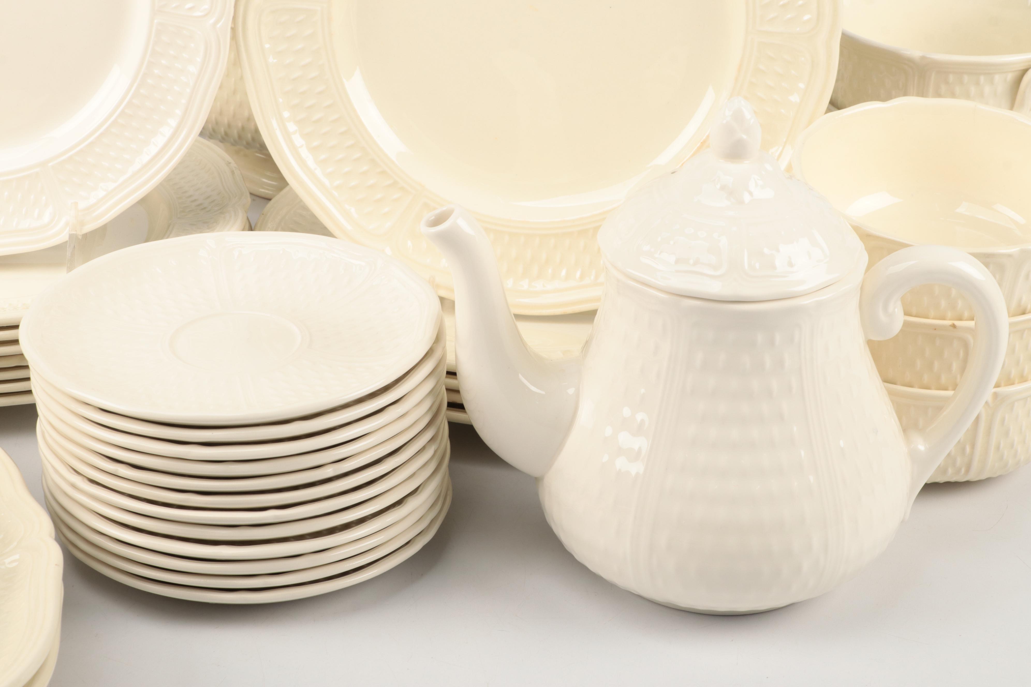 Faiencerie de Gien "Pont Aux Choux" Dinnerware and Serving Pieces