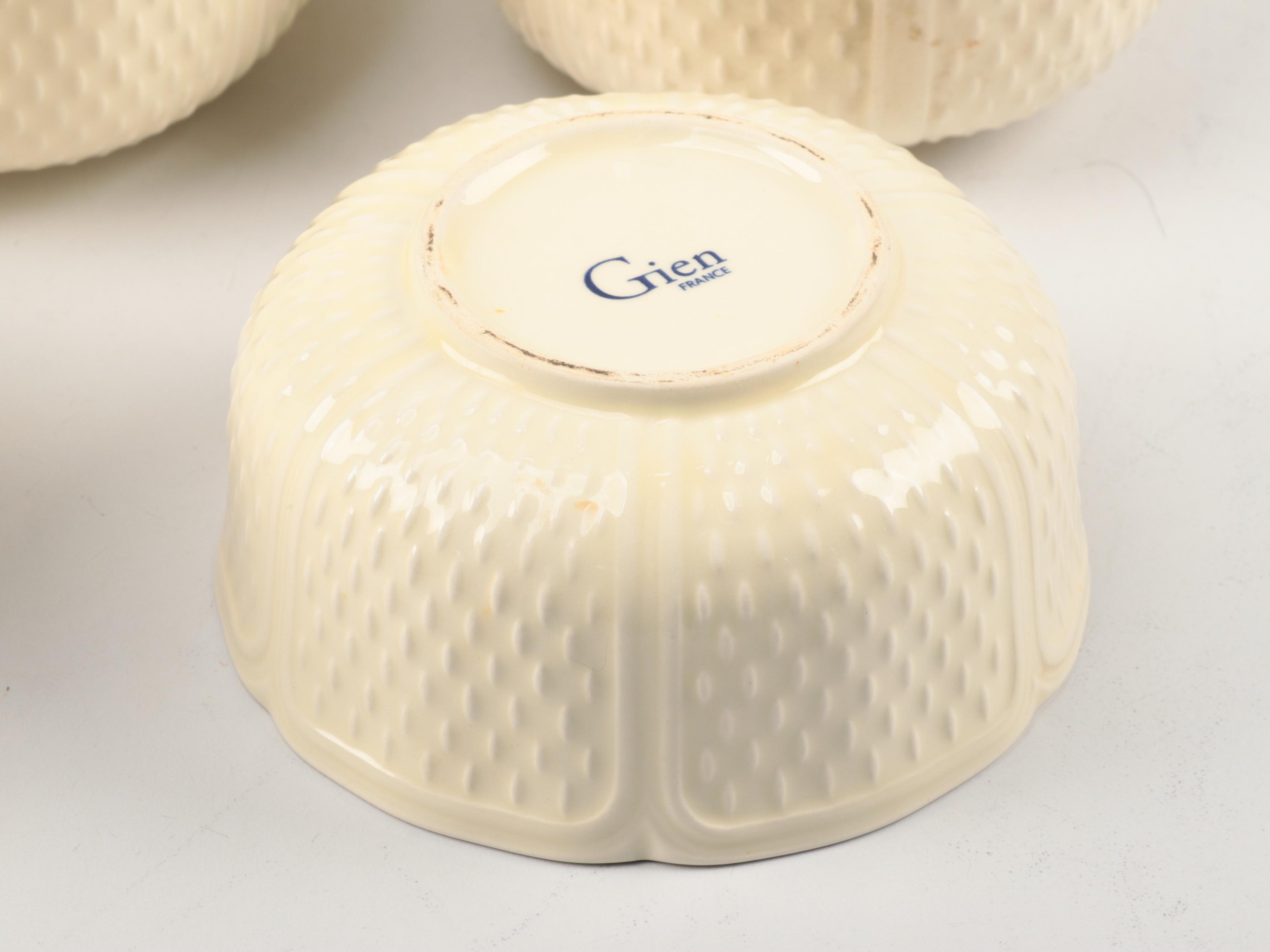 Faiencerie de Gien "Pont Aux Choux" Dinnerware and Serving Pieces